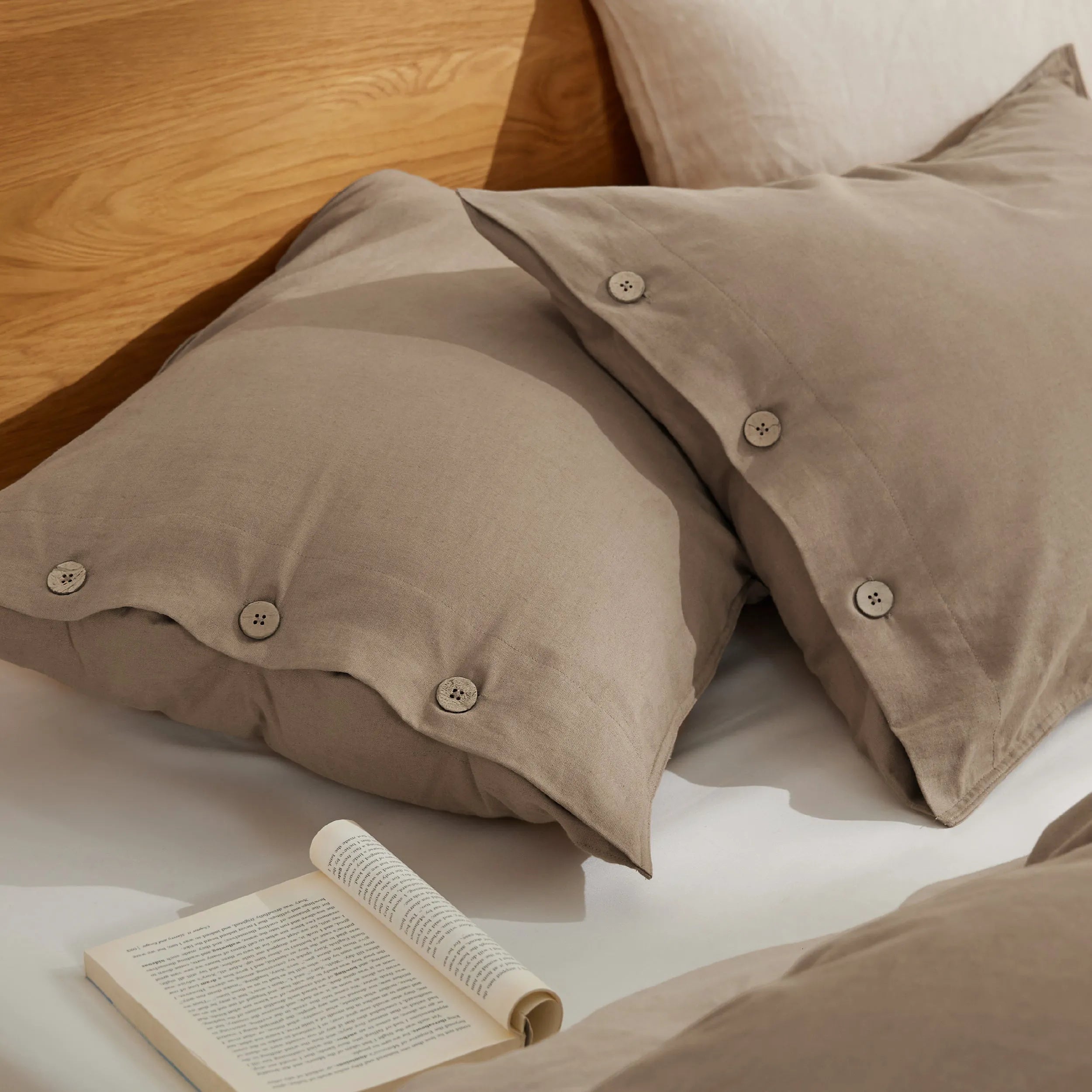 PureWoven™ Cotton-Linen Blend Duvet Cover Set