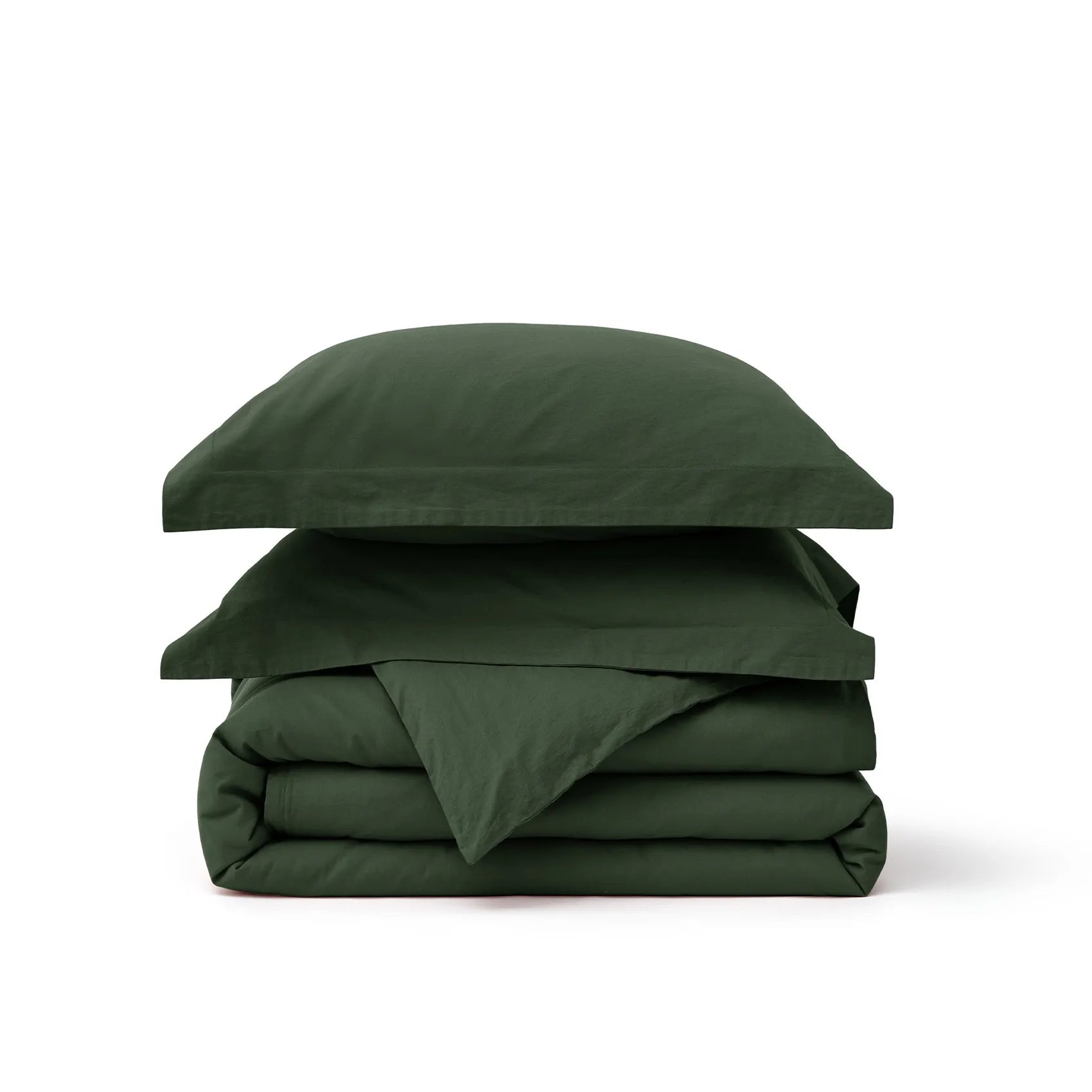 PureWoven™ Washed Cotton Duvet Cover Set