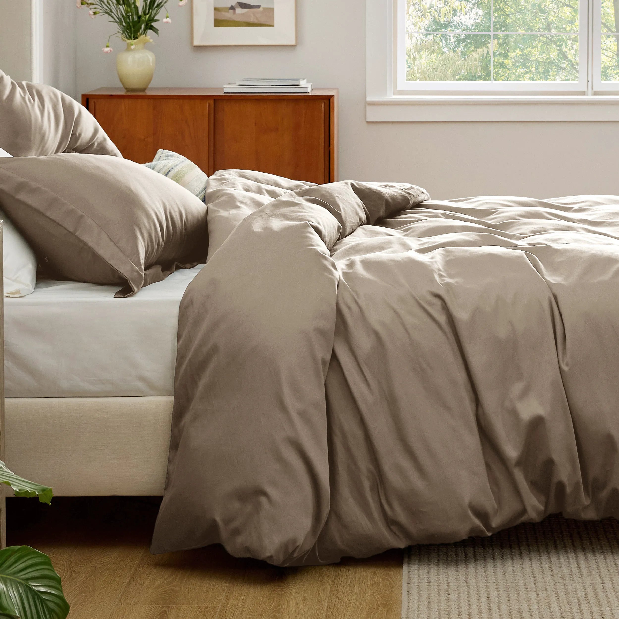 Lyocell Cotton Blend Duvet Cover Set