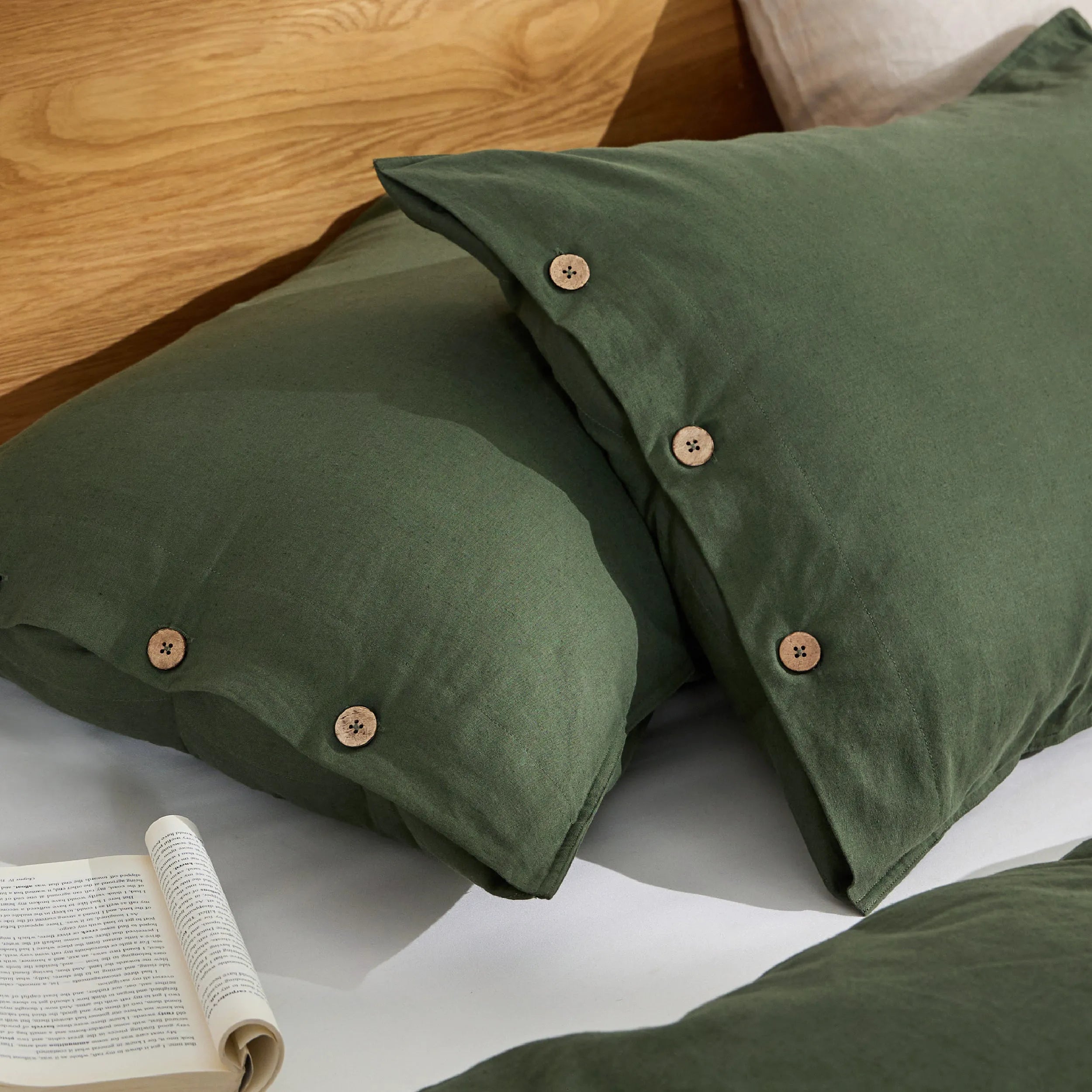 PureWoven™ Cotton-Linen Blend Duvet Cover Set