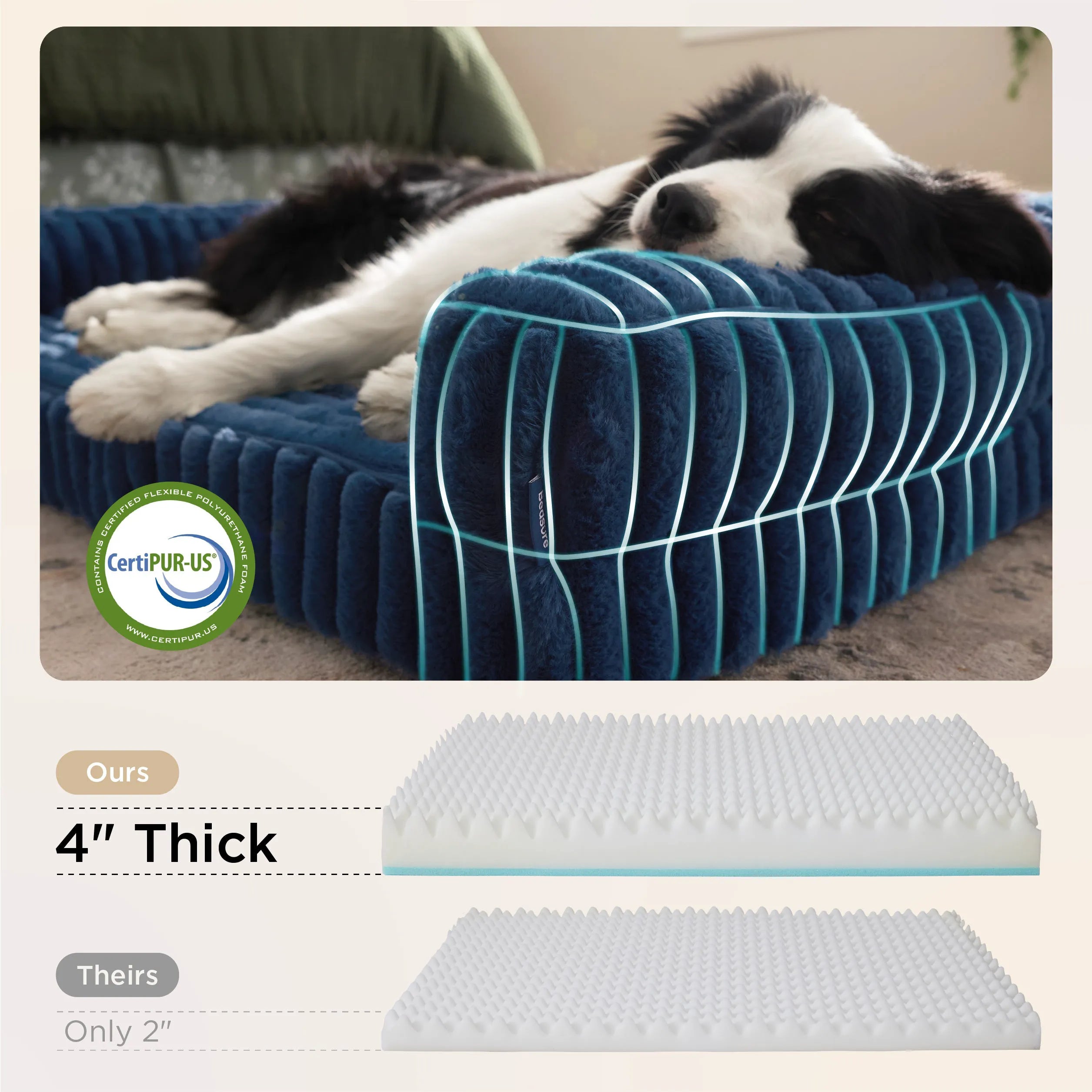ComfyFleece™ Pet Sofa