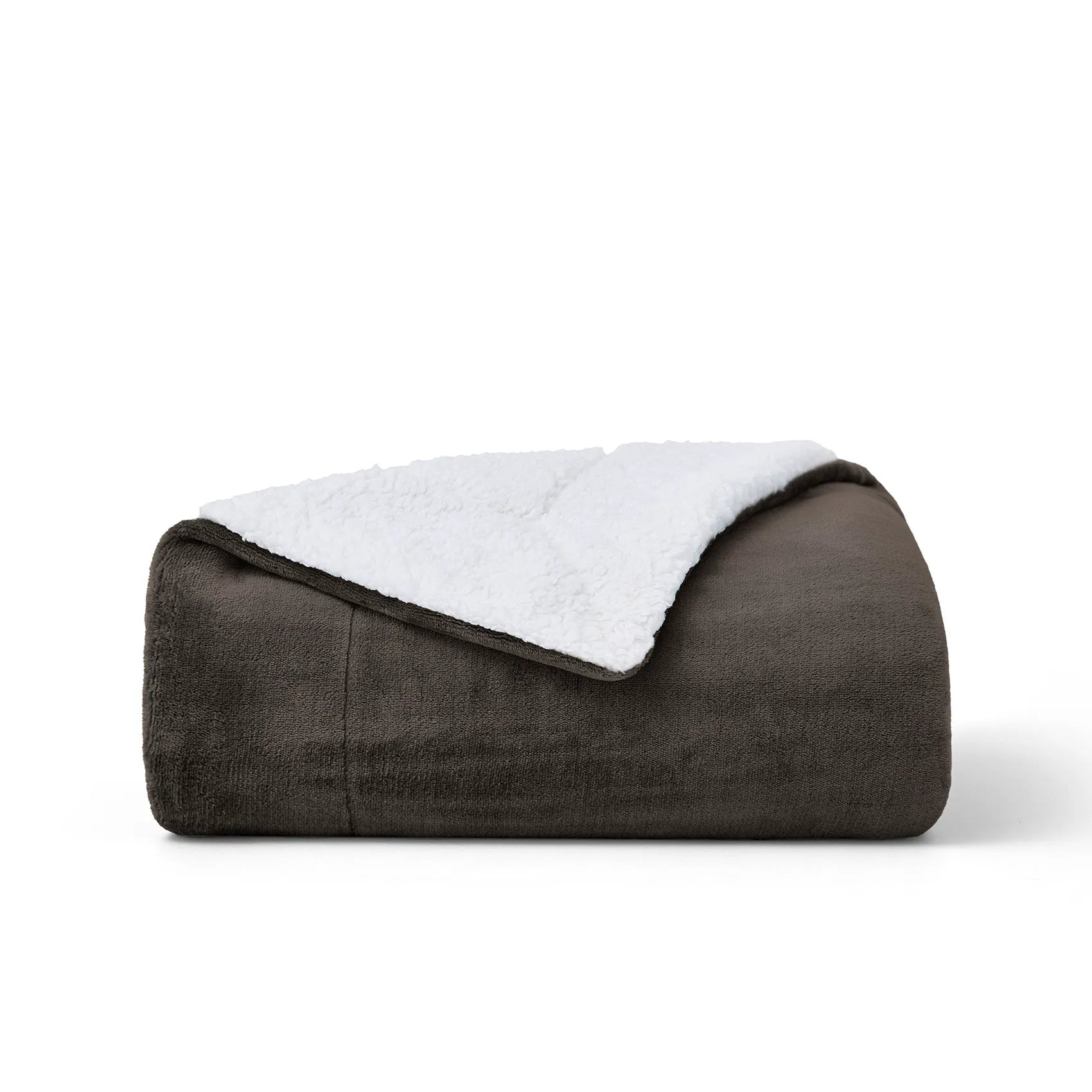 Cozy Sherpa Fleece Throw Blanket