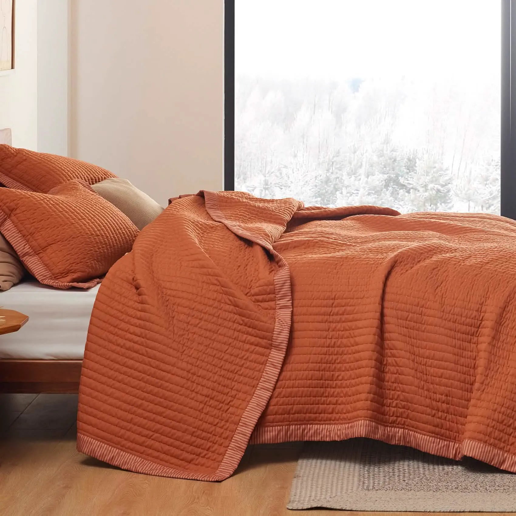 Corduroy Quilt Set