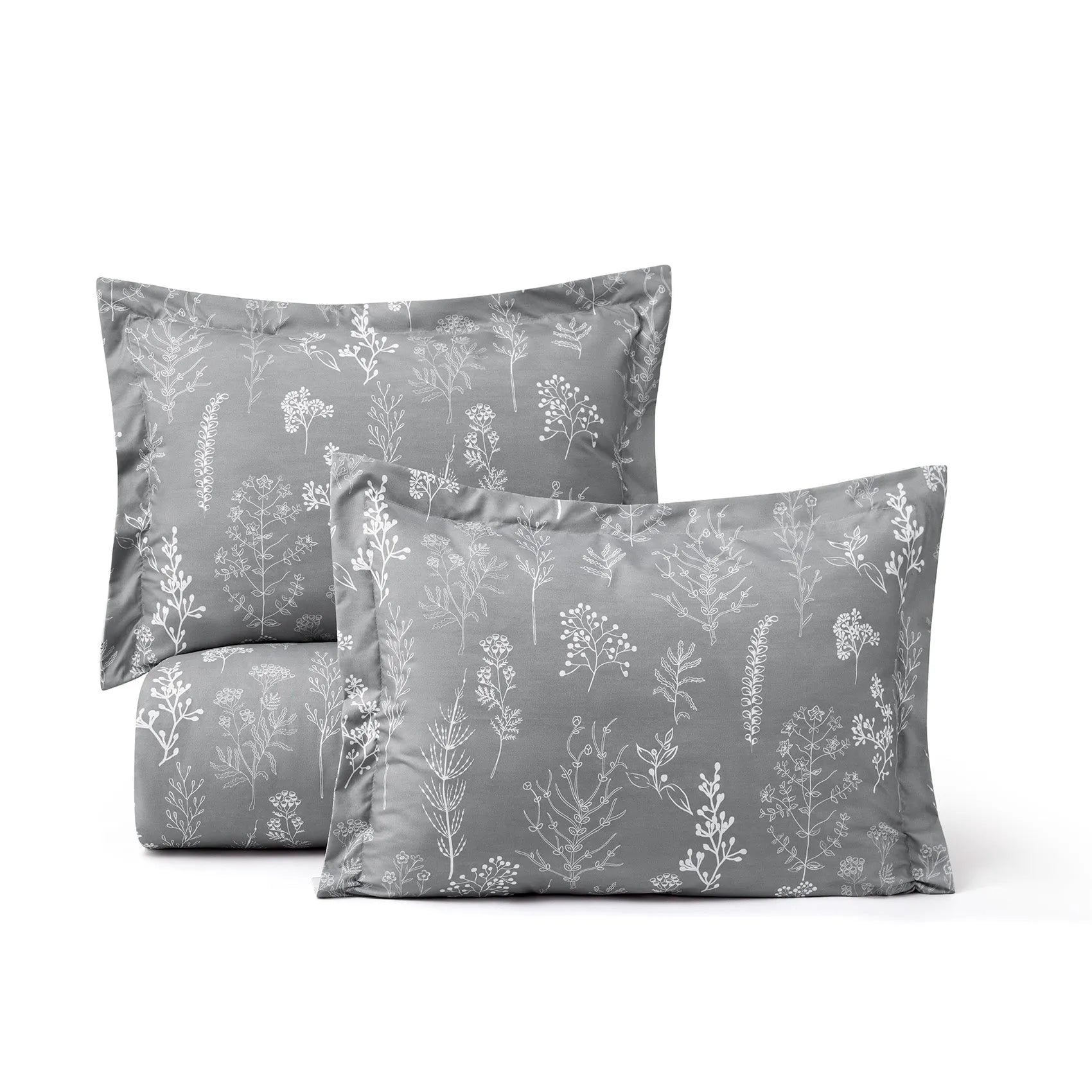 Reversible Floral Duvet Cover Set