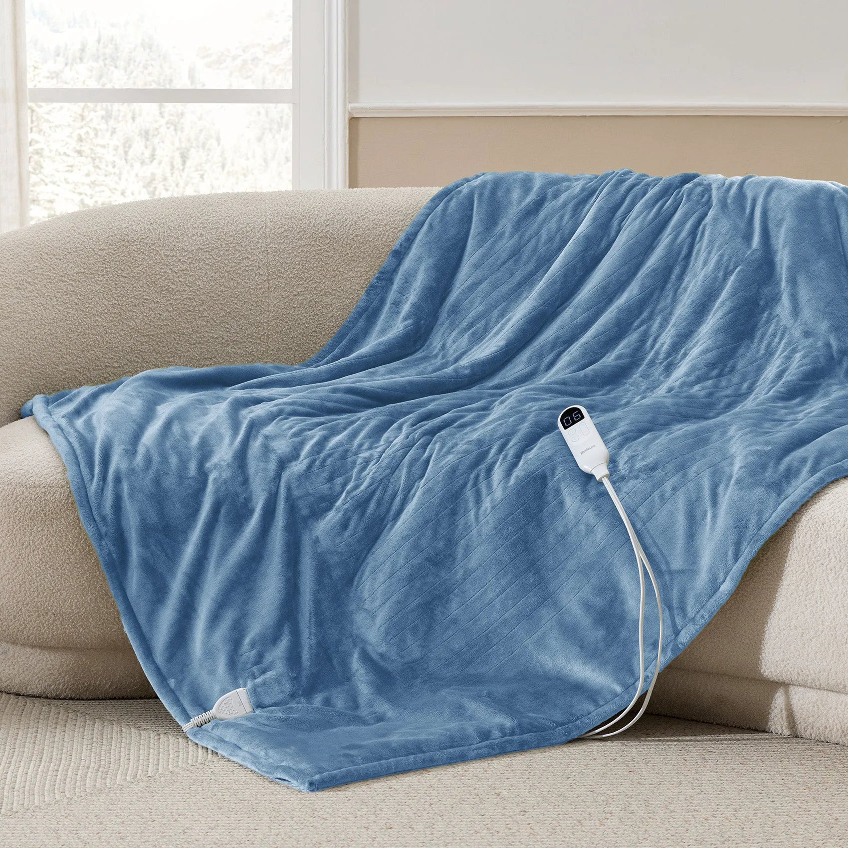 Heated Flannel Blanket