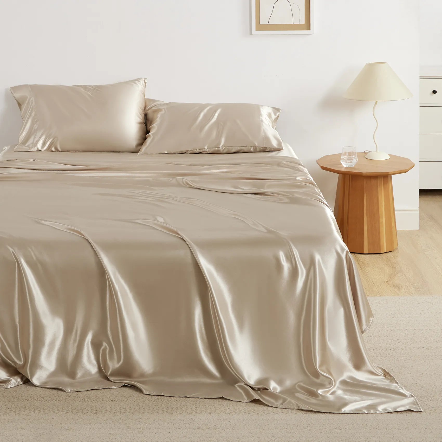 Luxurious Satin Sheet Set