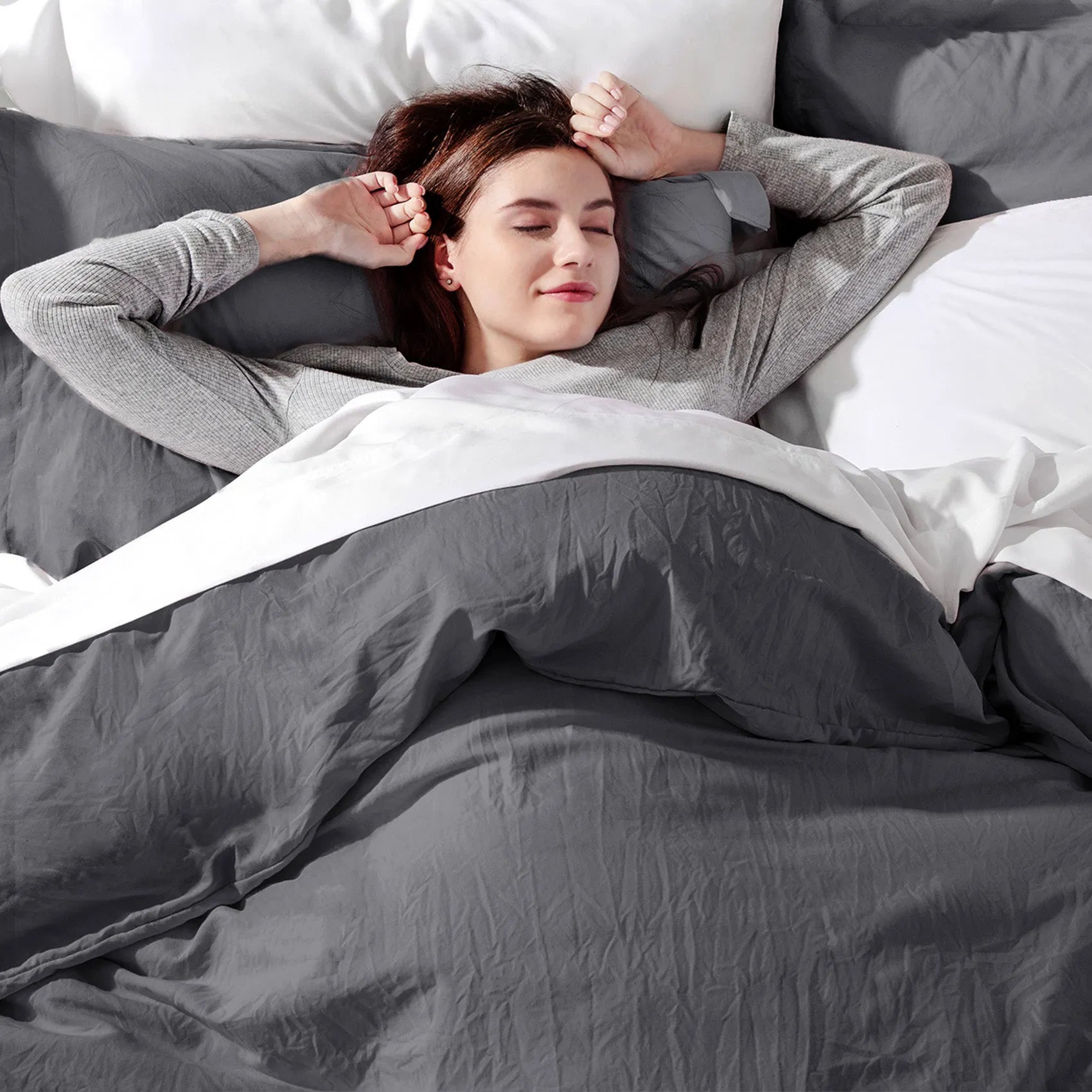 Ultra-Soft Hypoallergenic Microfiber Duvet Cover Set