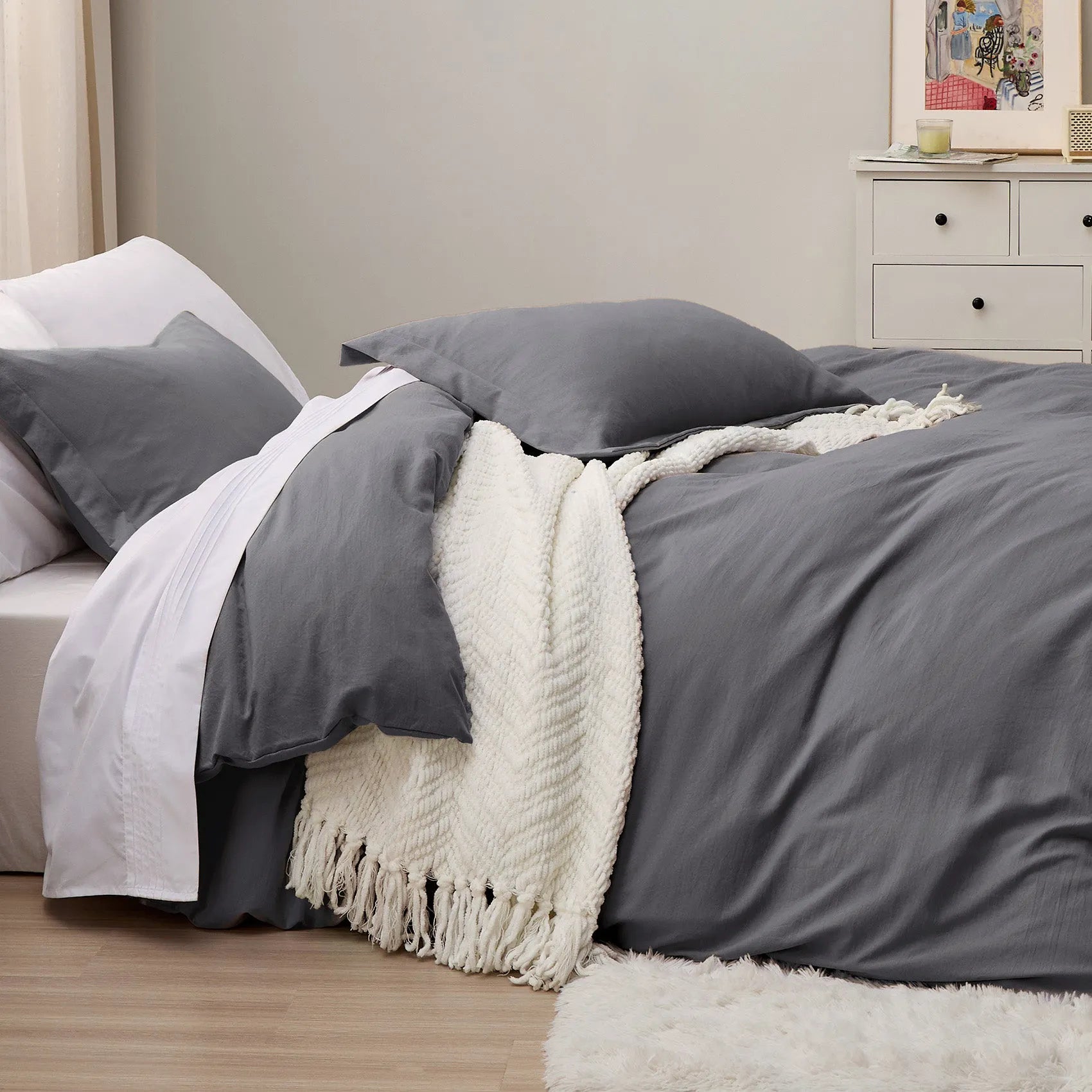 Ultra-Soft Hypoallergenic Microfiber Duvet Cover Set