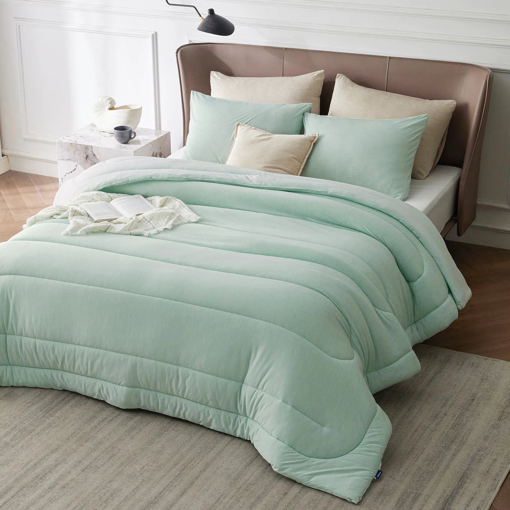 Reversible Warm & Cooling Comforter Set