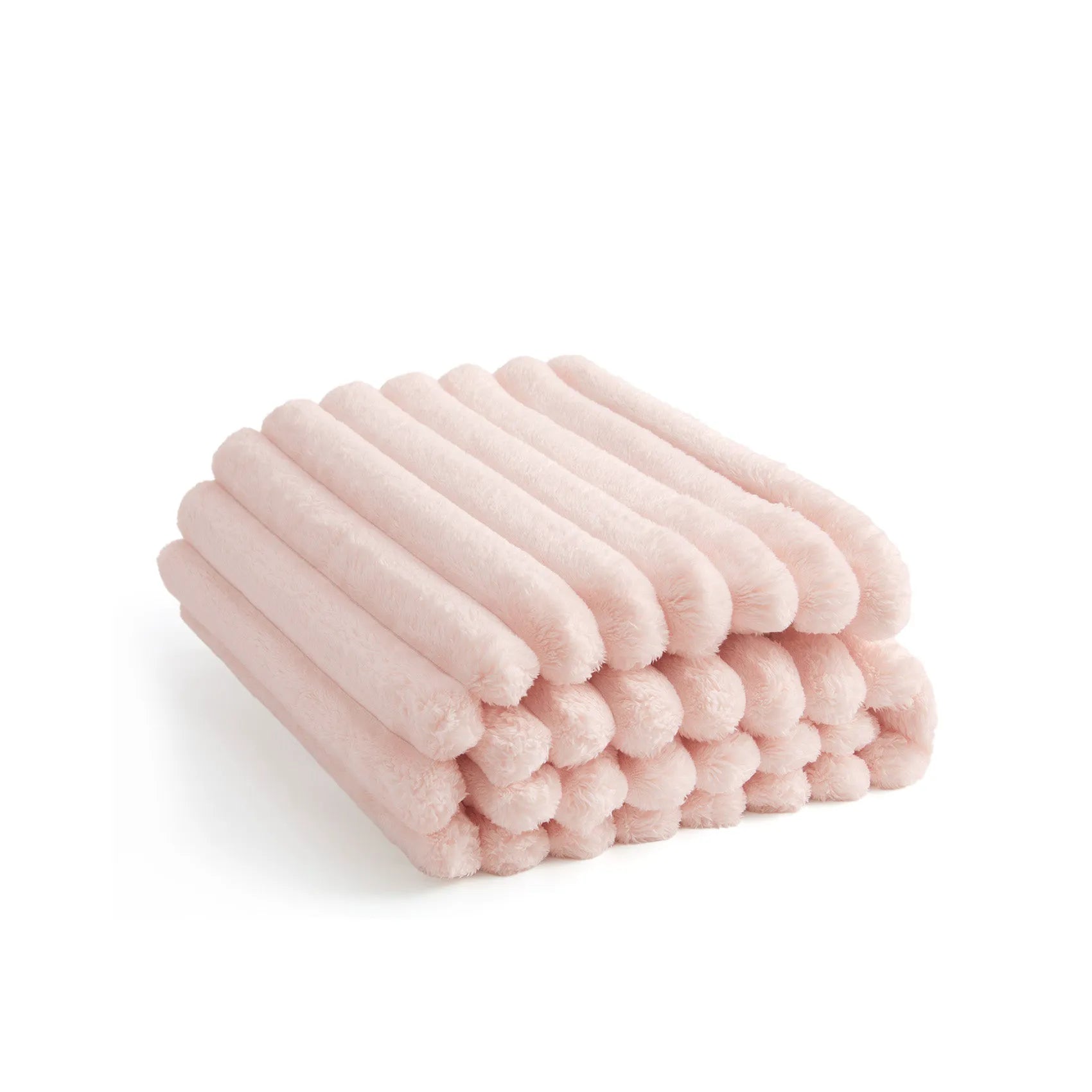 Luxplush Striped Throw Blanket