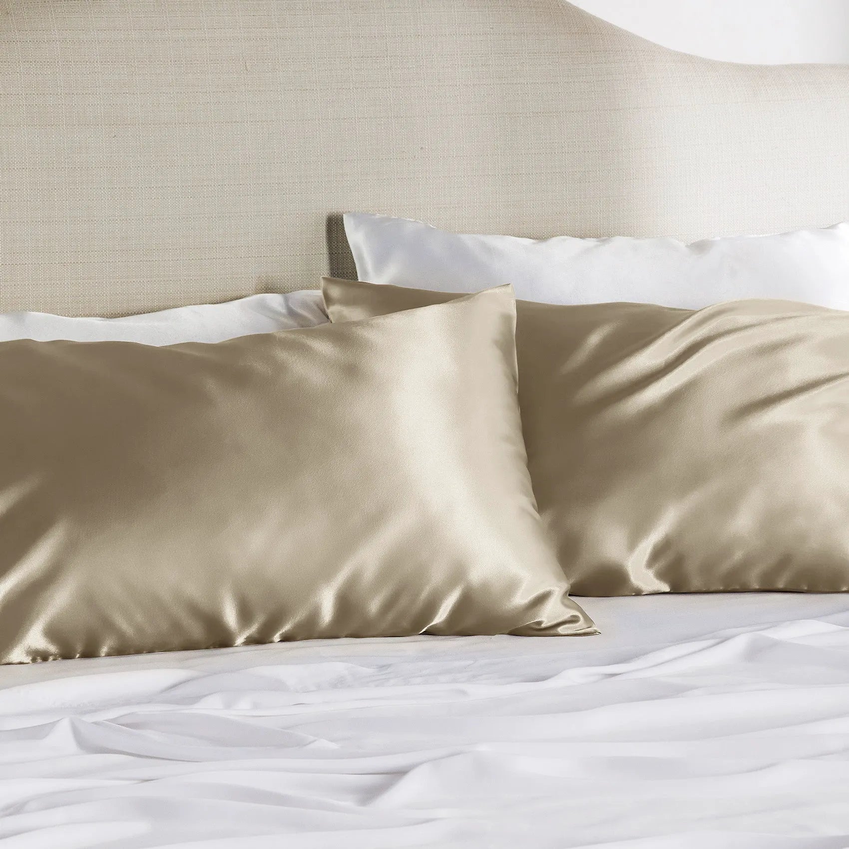 Luxurious Solid Satin Pillowcase