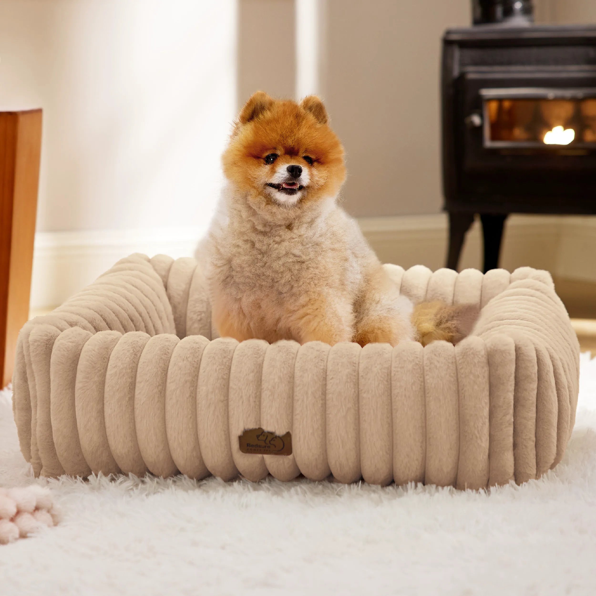 ComfyFleece™ Rectangular Dog Bed