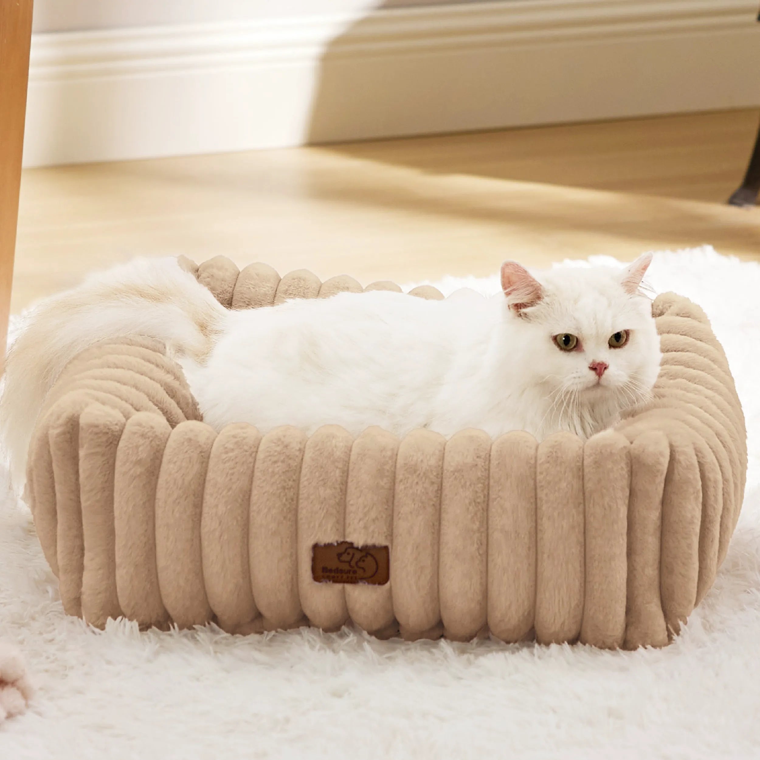 ComfyFleece™ Rectangular Dog Bed