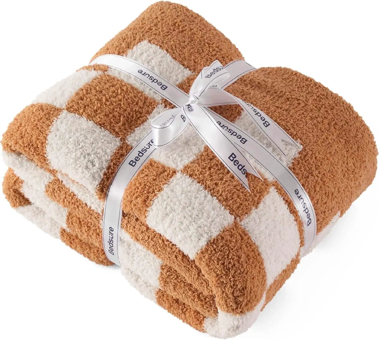 Ultra-Soft Reversible Checkered Blanket