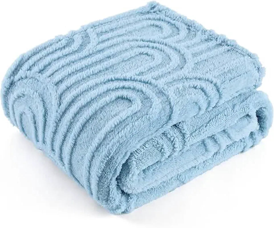 Arch Shaggy Sherpa Fleece Blanket