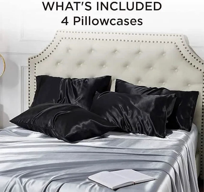 Satin Pillowcases (4 Pack)