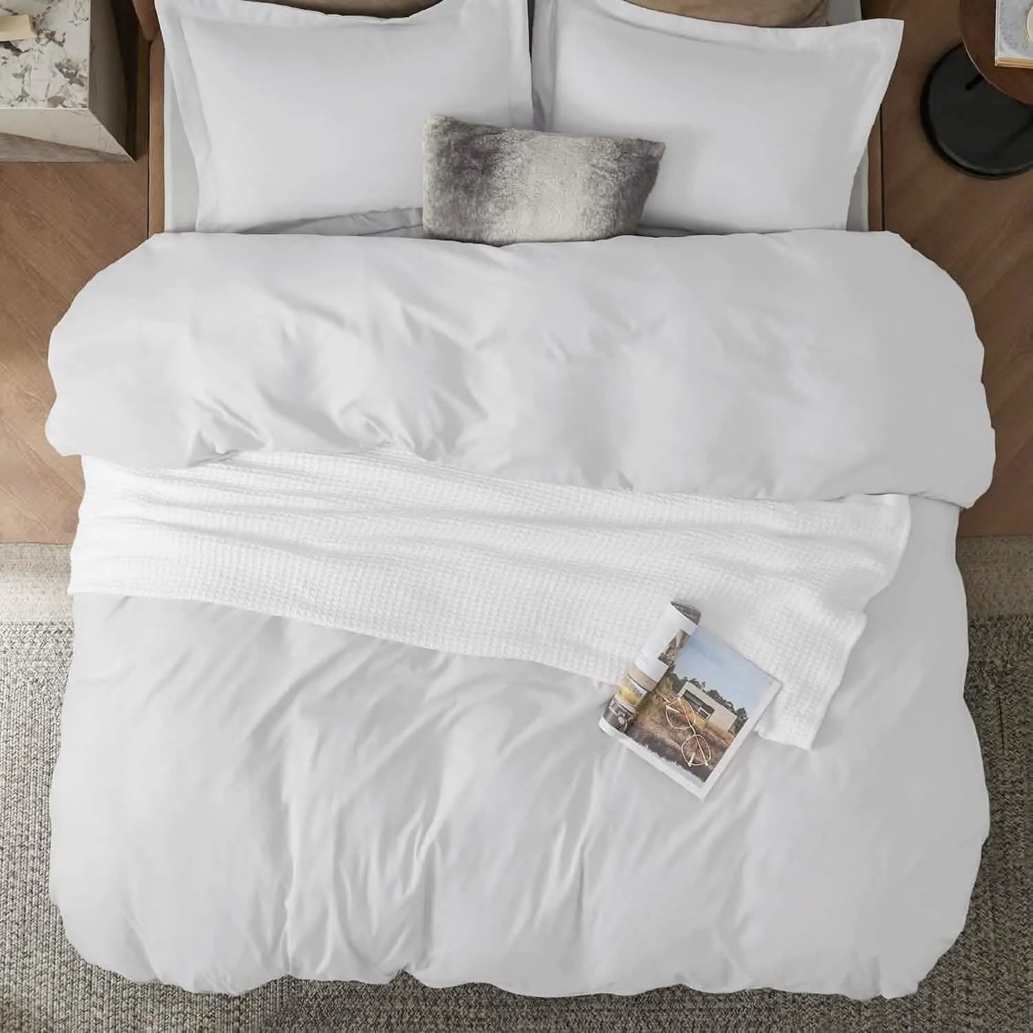 Brushed Microfiber Duvet Cover Set
