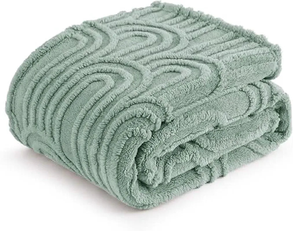 Arch Shaggy Sherpa Fleece Blanket