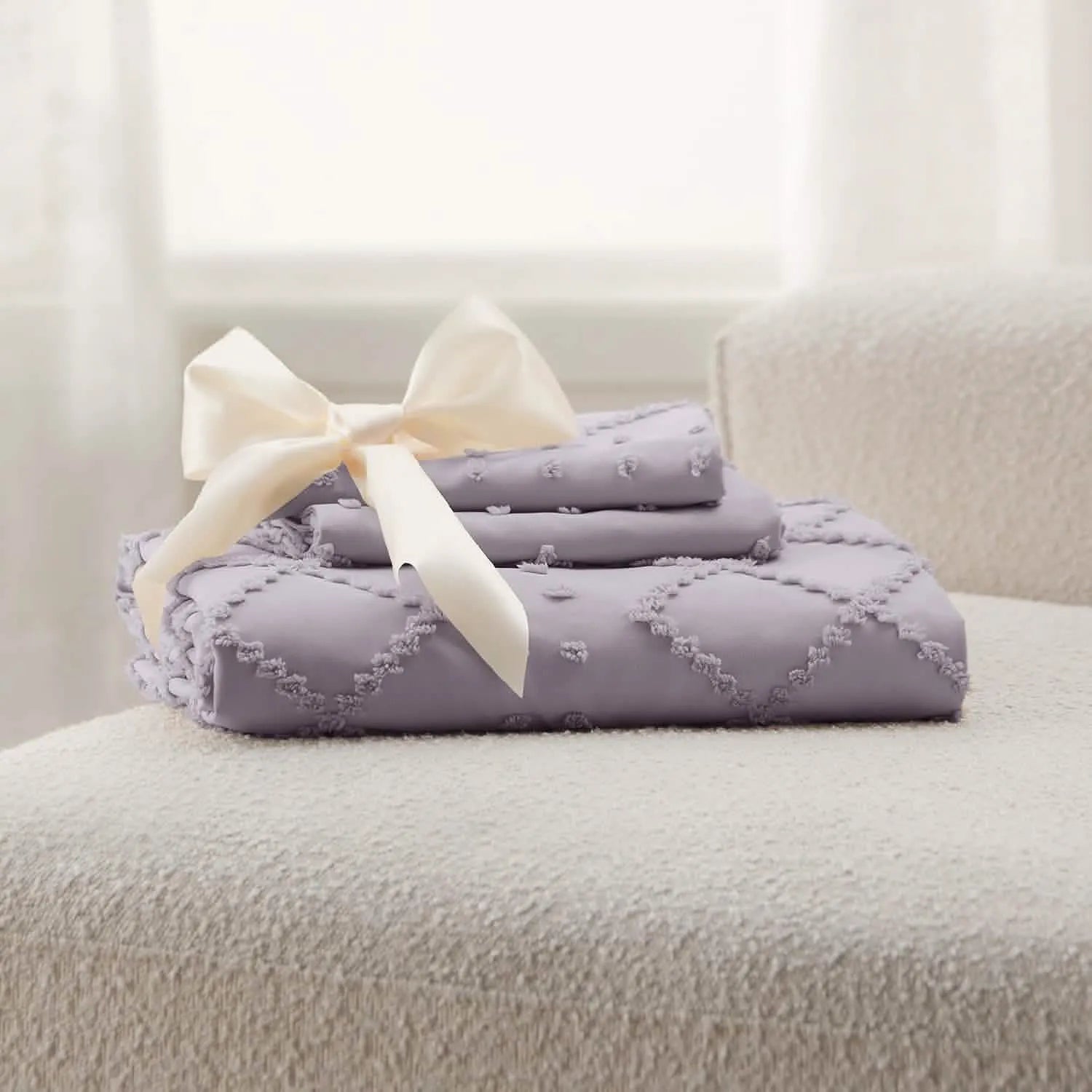 Boho Embroidery Duvet Cover Set