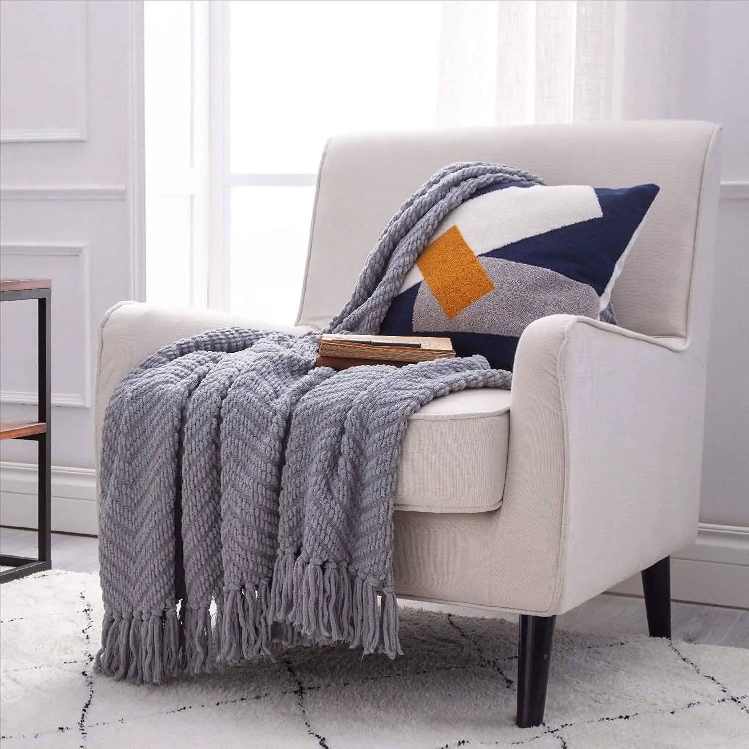 Multi-Purpose Knit Chenille Blanket