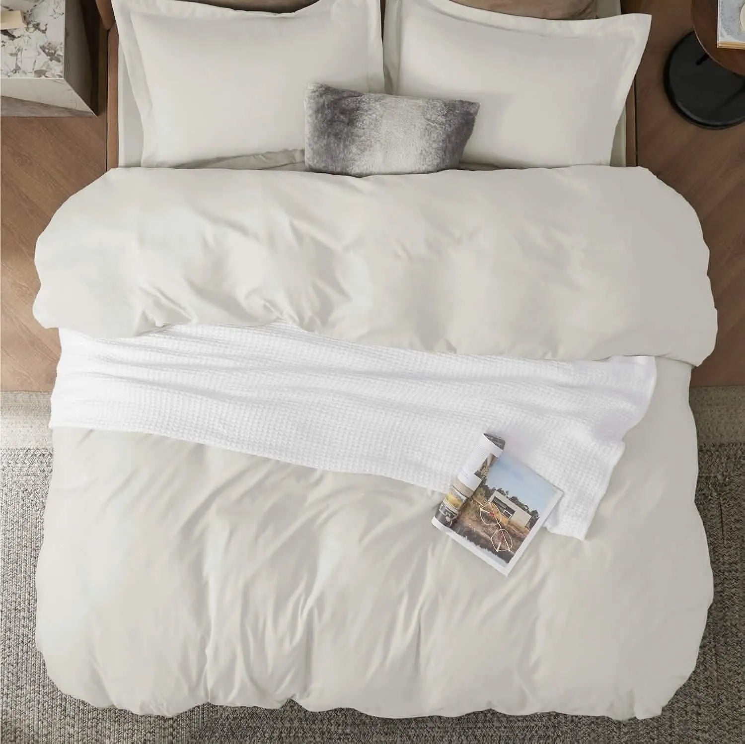 Brushed Microfiber Duvet Cover Set