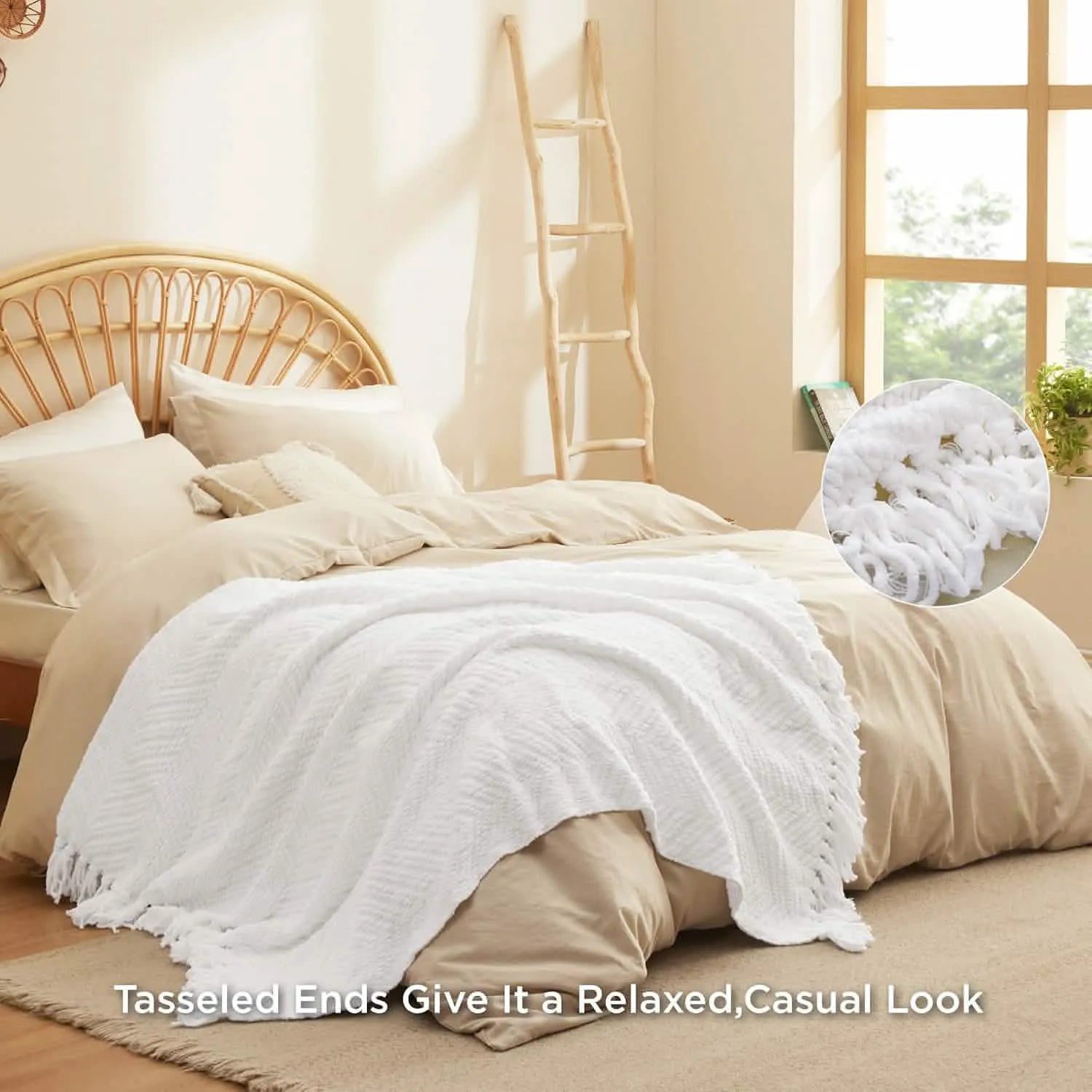 Multi-Purpose Knit Chenille Blanket