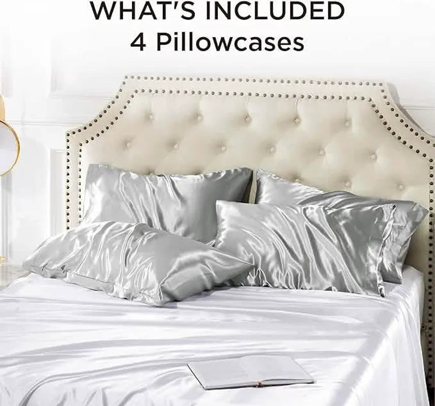 Satin Pillowcases (4 Pack)