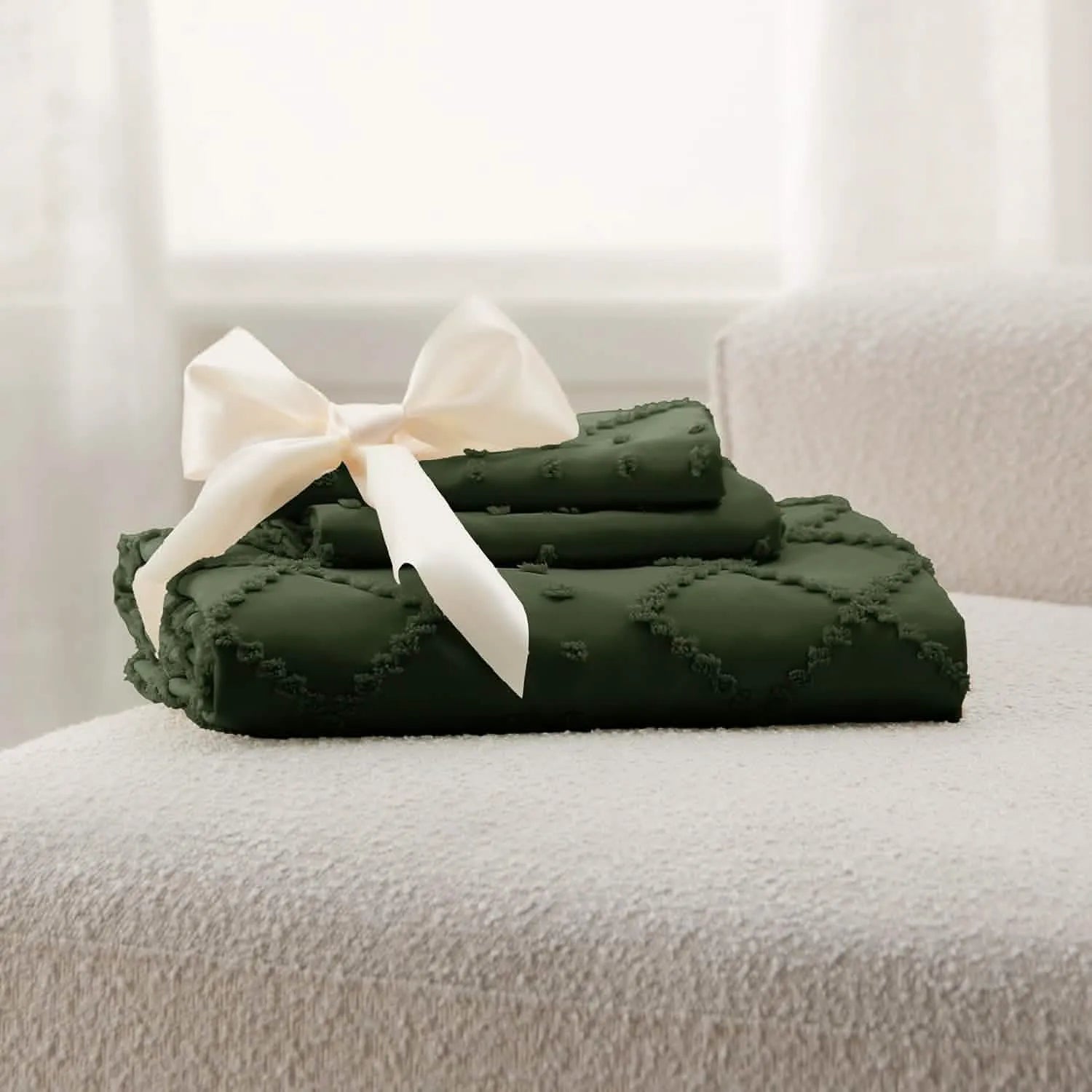Boho Embroidery Duvet Cover Set