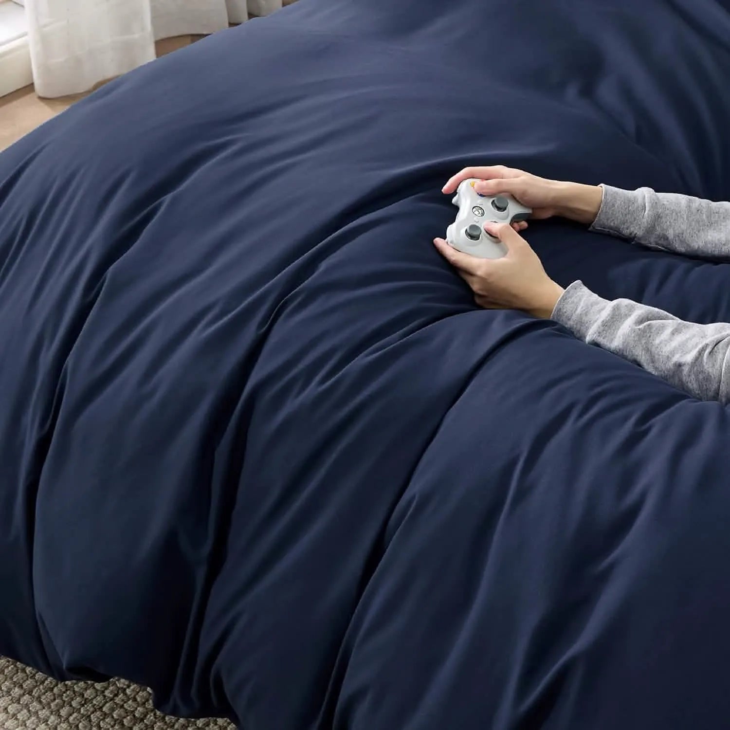 Brushed Microfiber Duvet Cover Set