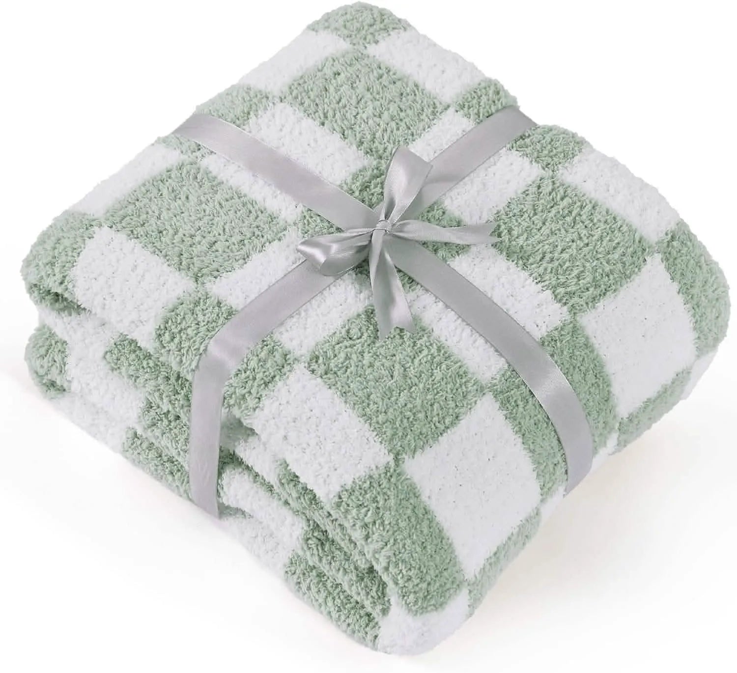 Ultra-Soft Reversible Checkered Blanket