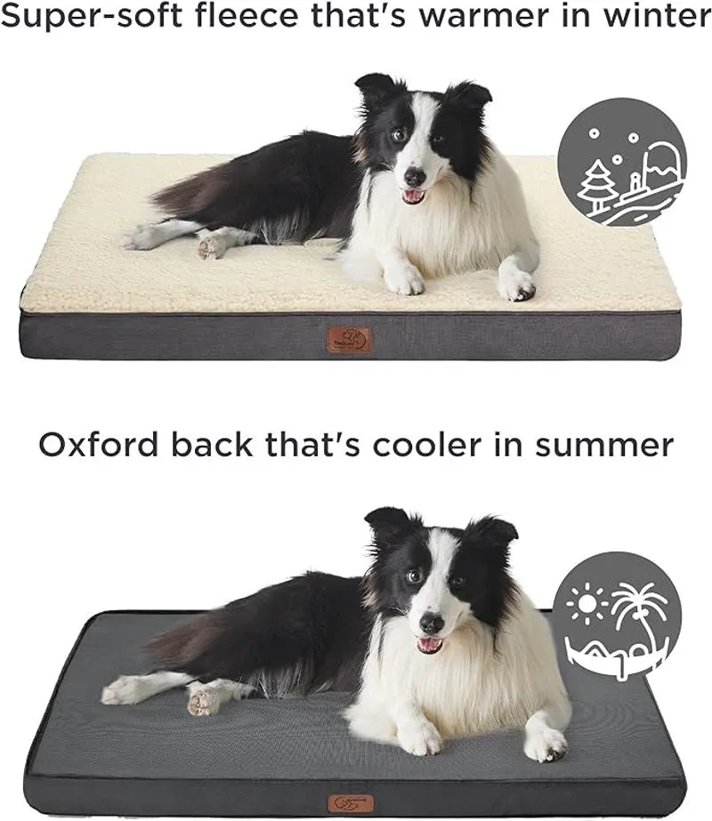 Large Washable Orthopedic Dog Bed