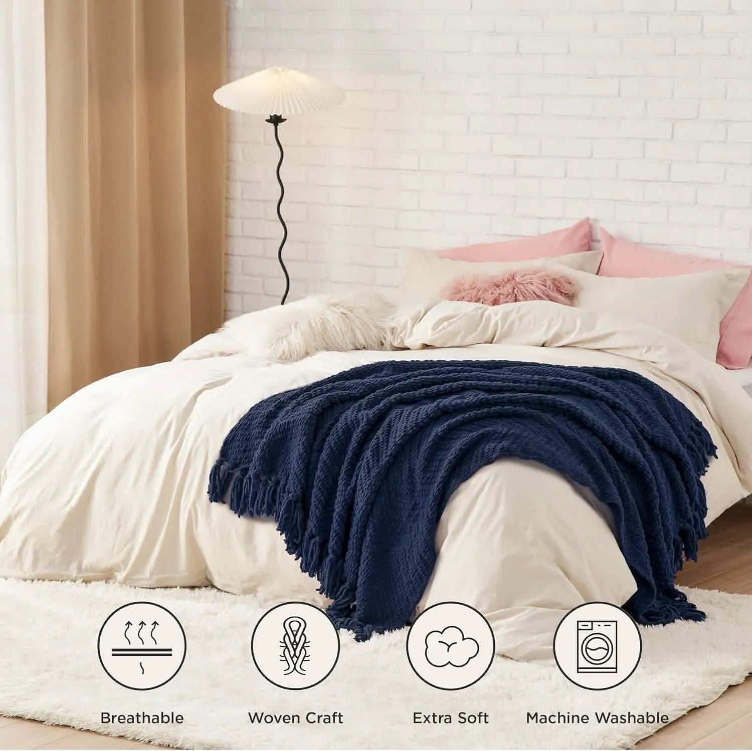 Multi-Purpose Knit Chenille Blanket