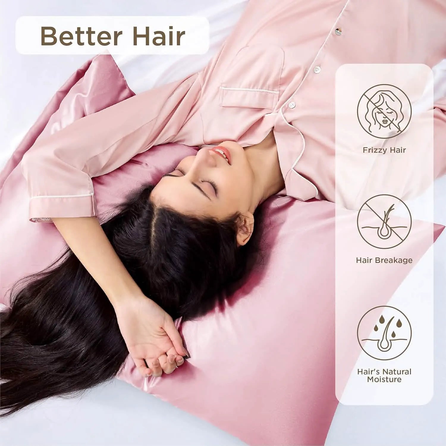 Satin Pillowcases (4 Pack)
