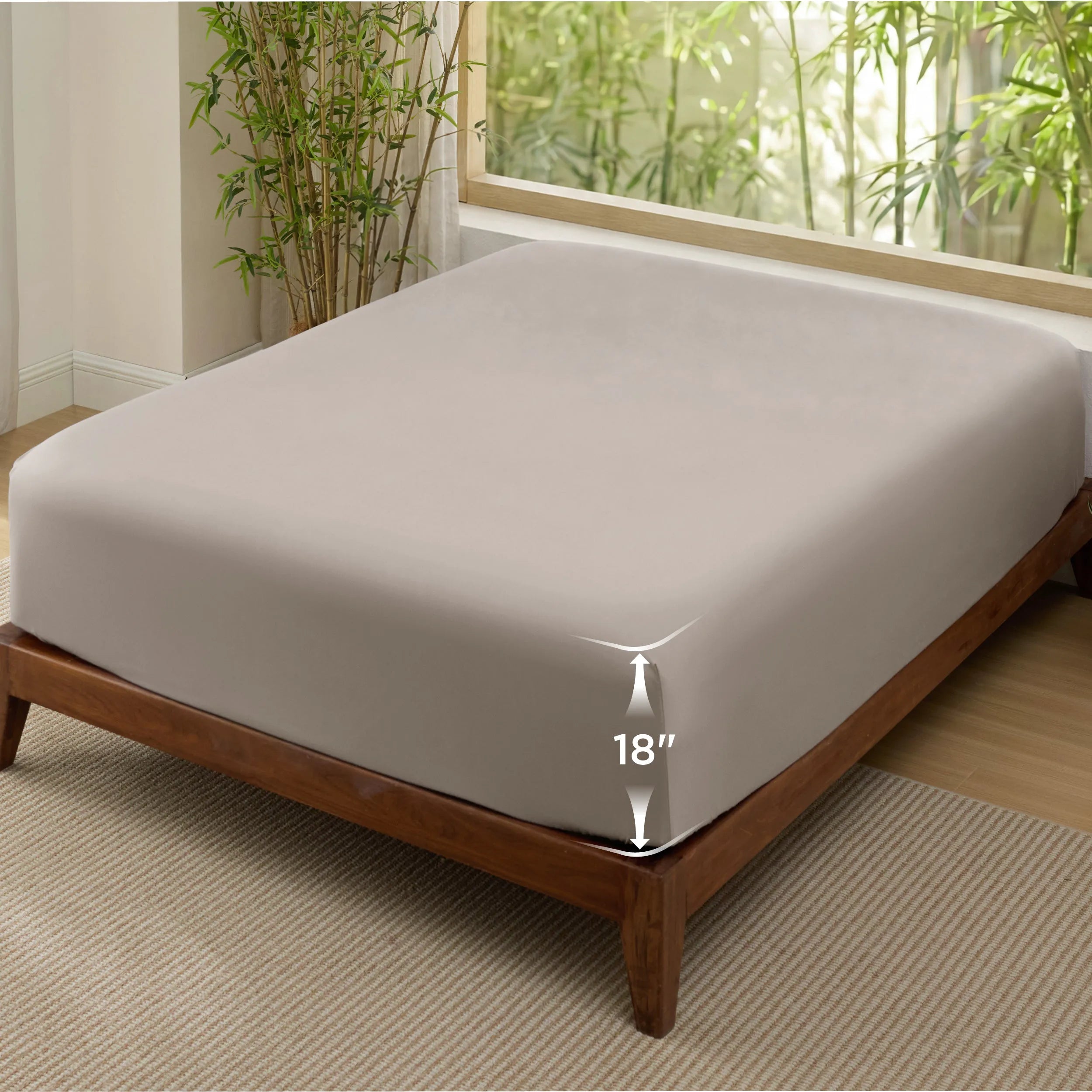 Rayon from Bamboo Fitted Sheet