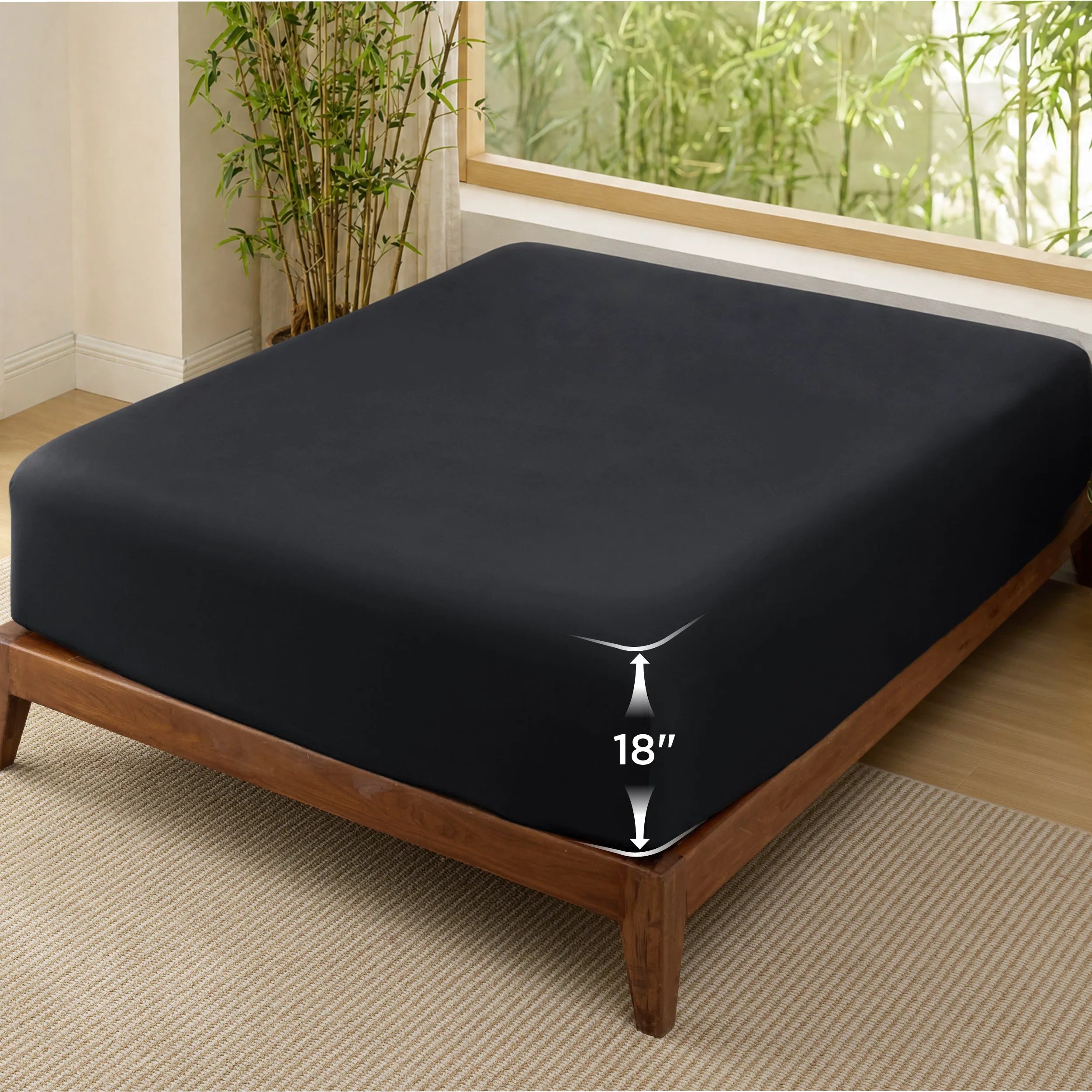 Rayon from Bamboo Fitted Sheet