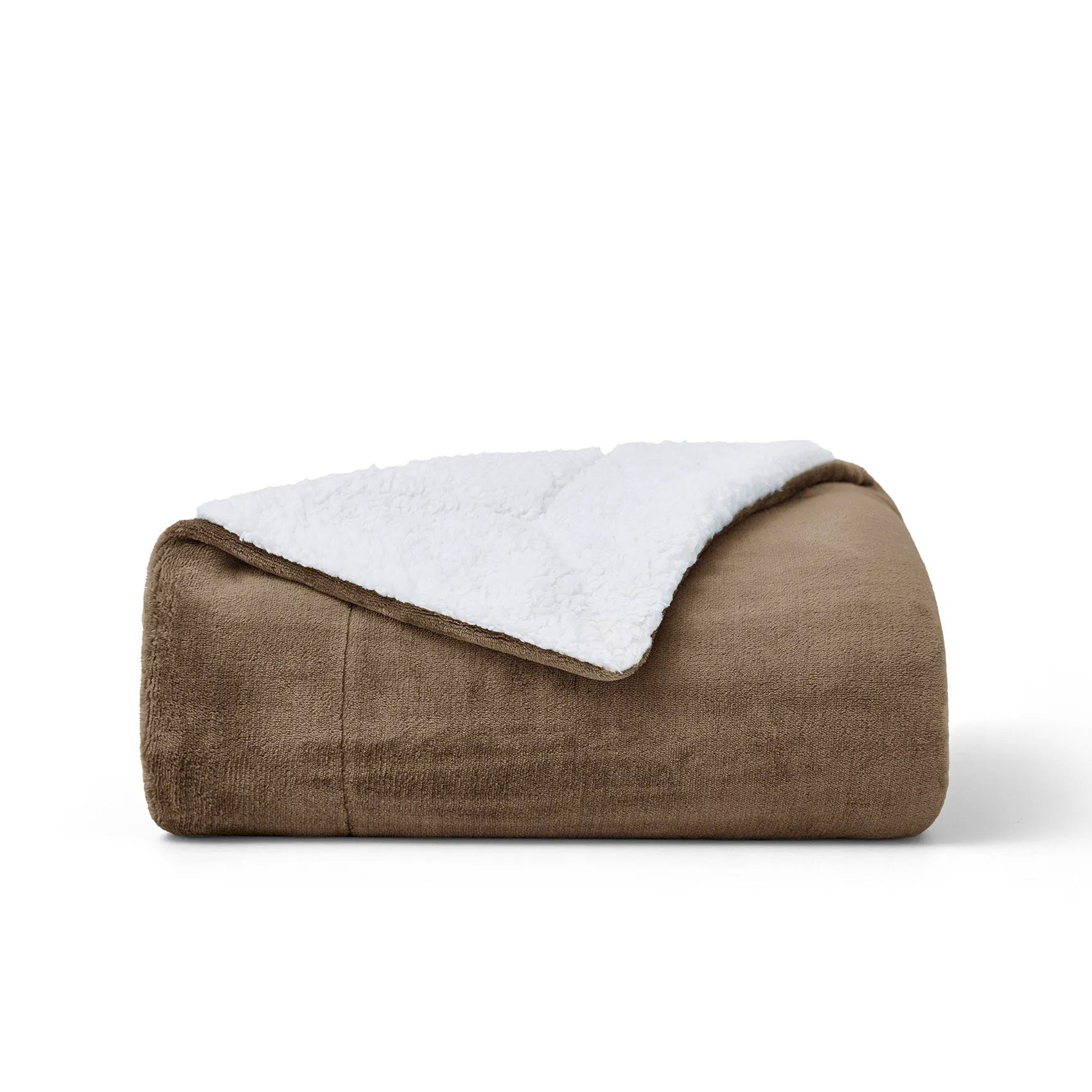 Cozy Sherpa Fleece Throw Blanket