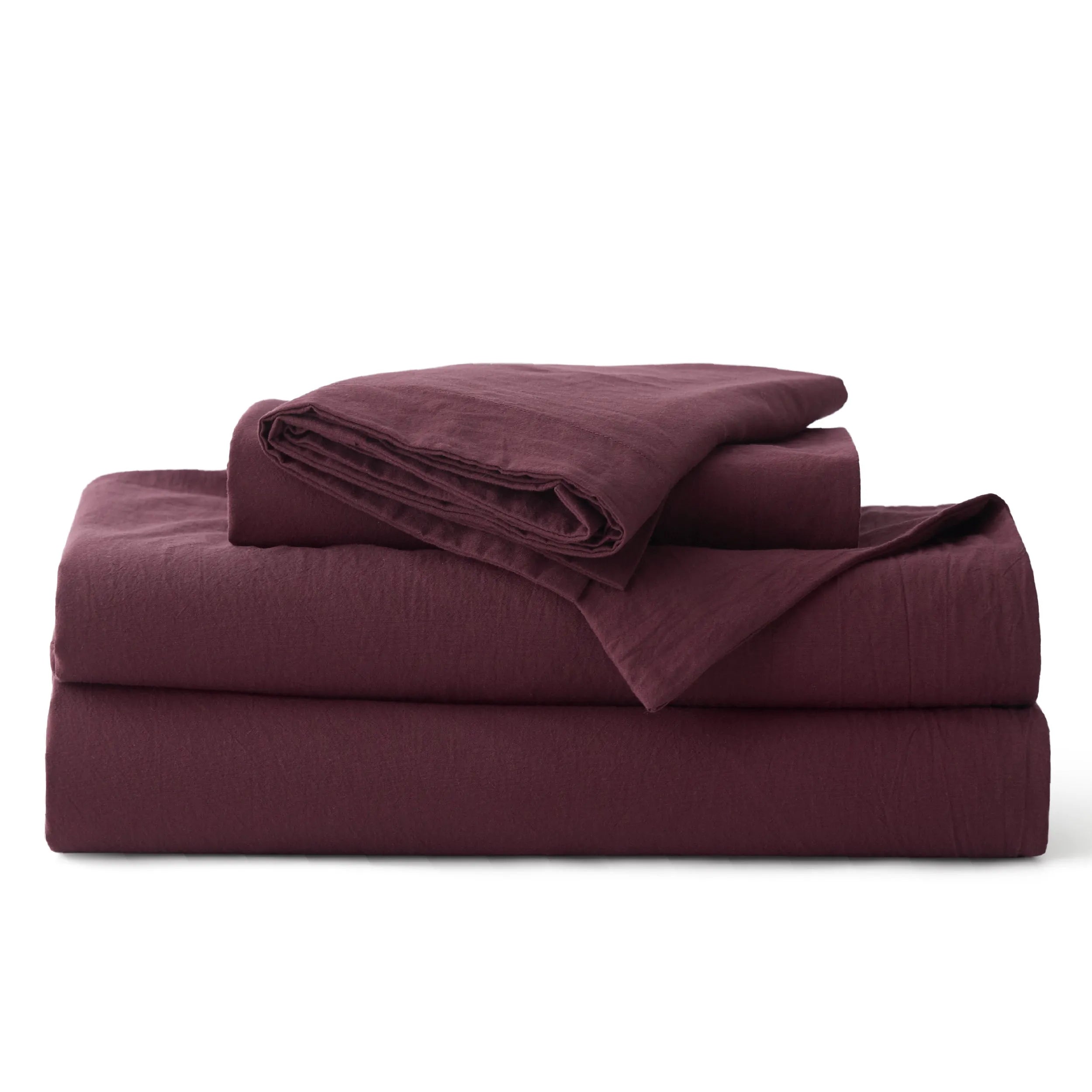 PureWoven™ Washed Cotton Duvet Cover Set