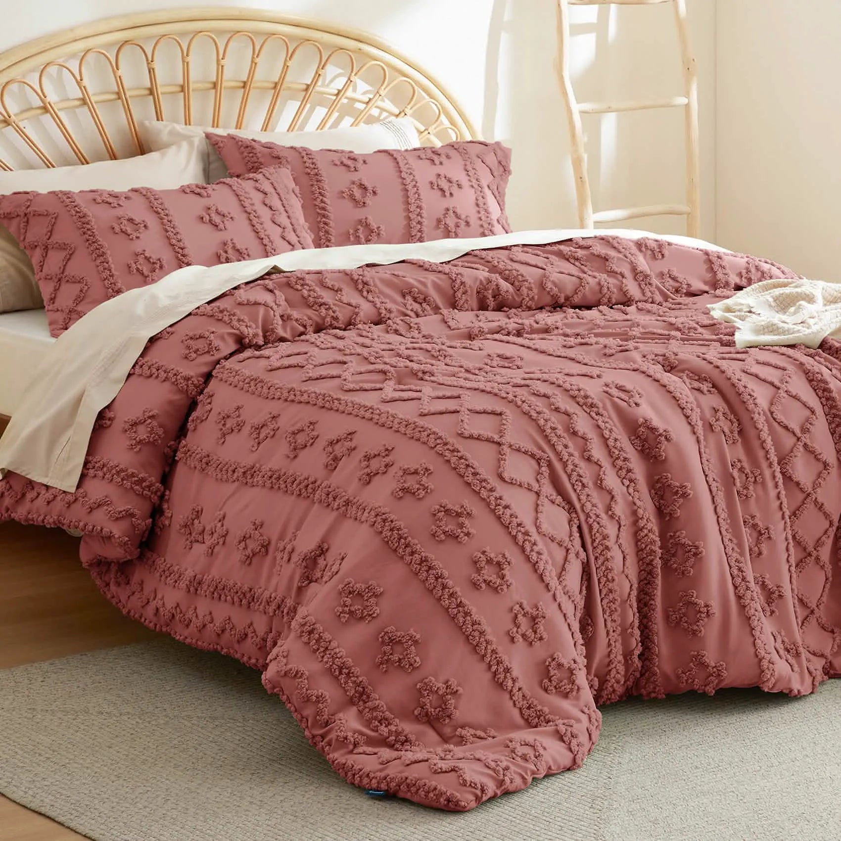 Boho Deluxe Embroidered Comforter Set