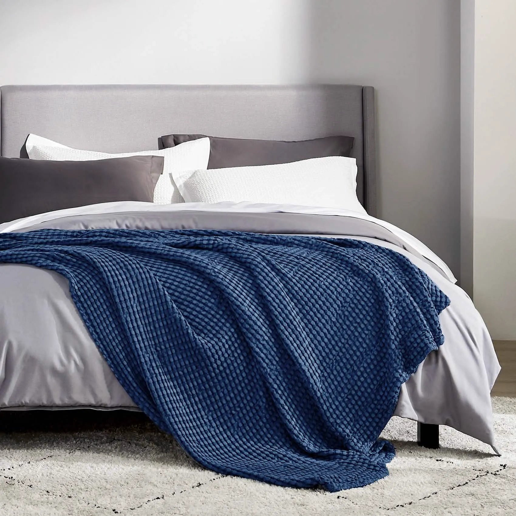 Bamboo Rayon Waffle Blanket
