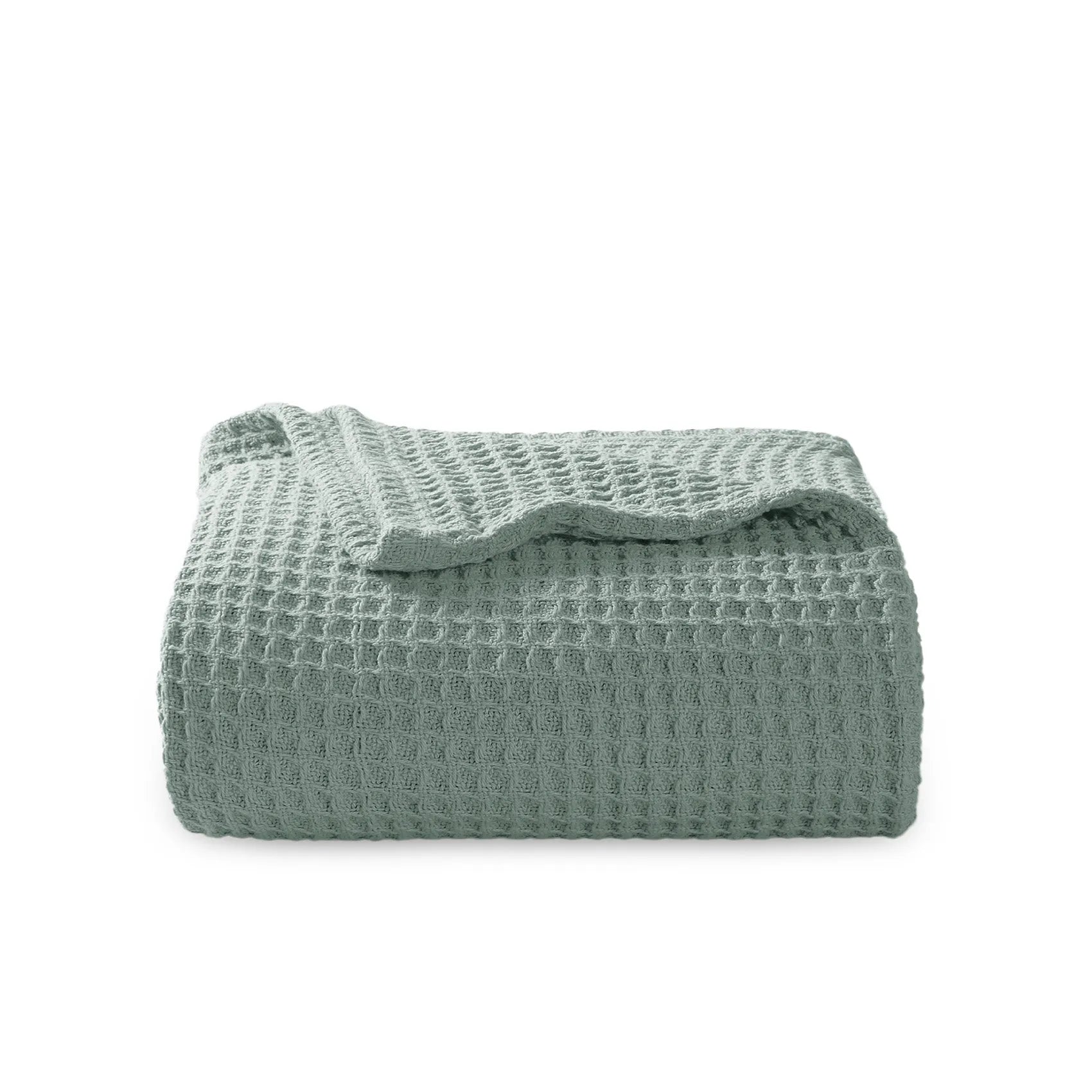 Cotton Waffle Weave Blanket