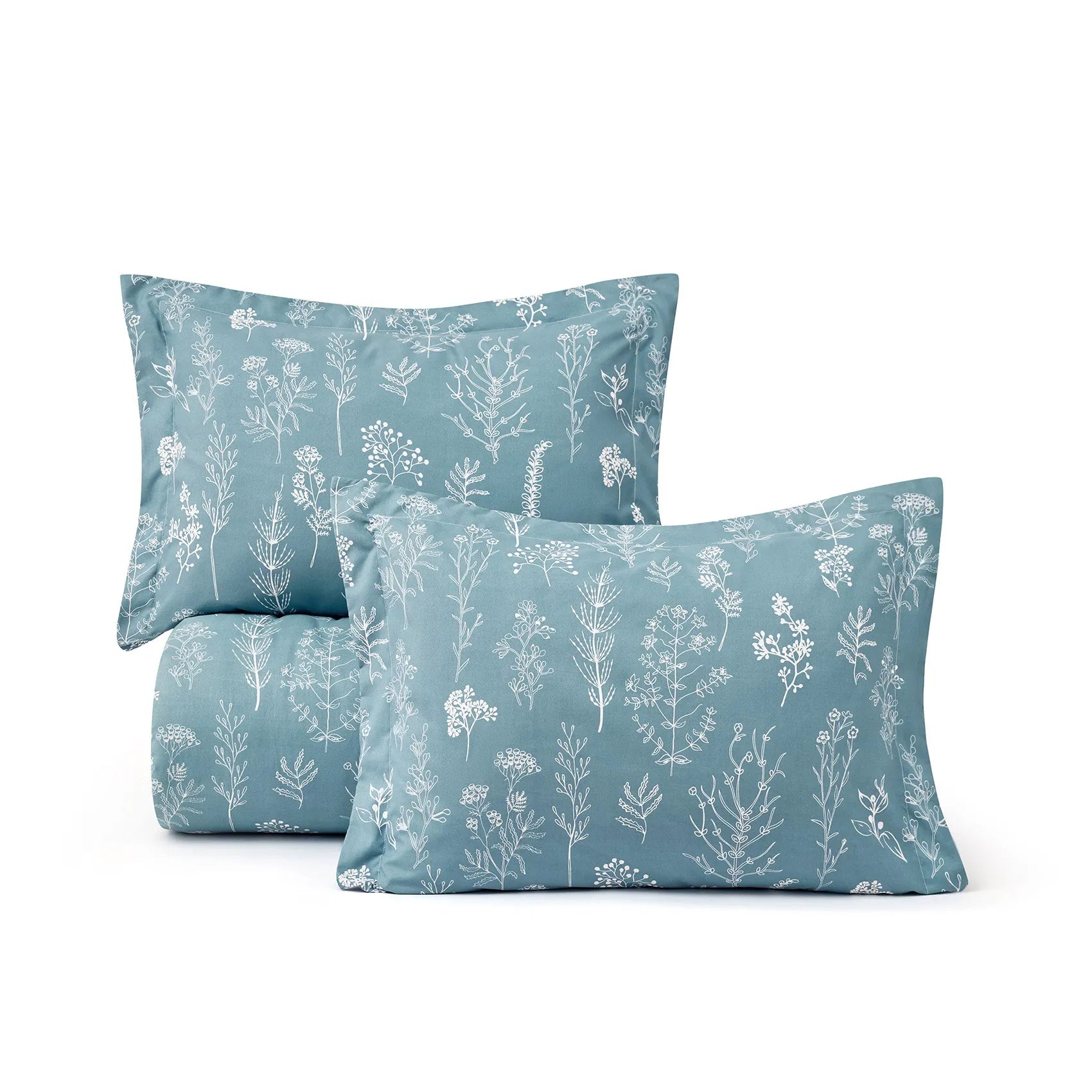 Reversible Floral Duvet Cover Set