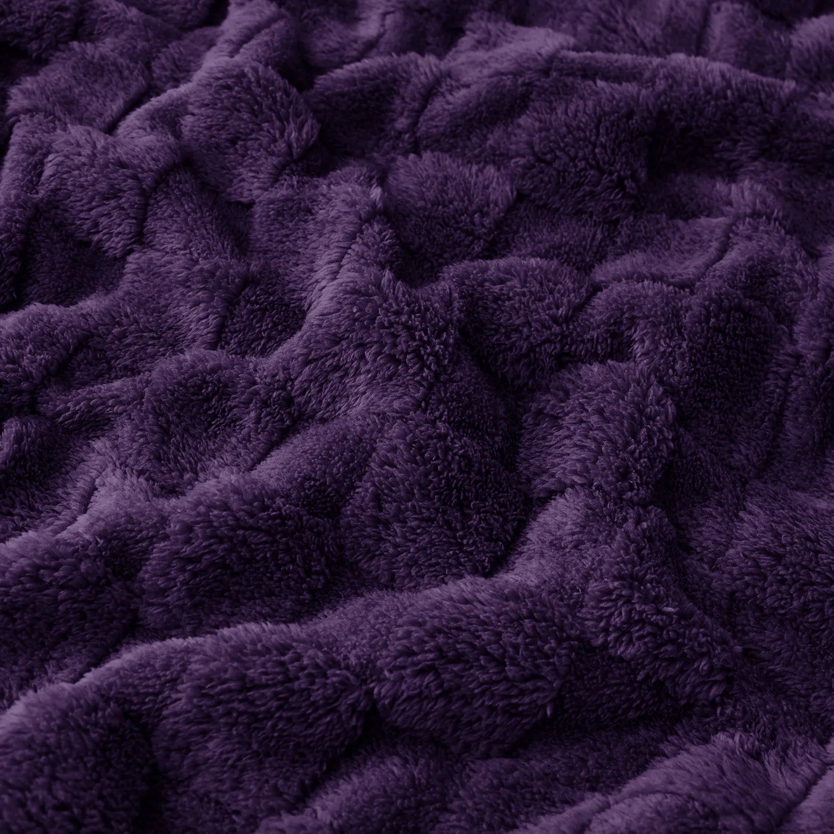 Jacquard Shaggy Sherpa Blanket