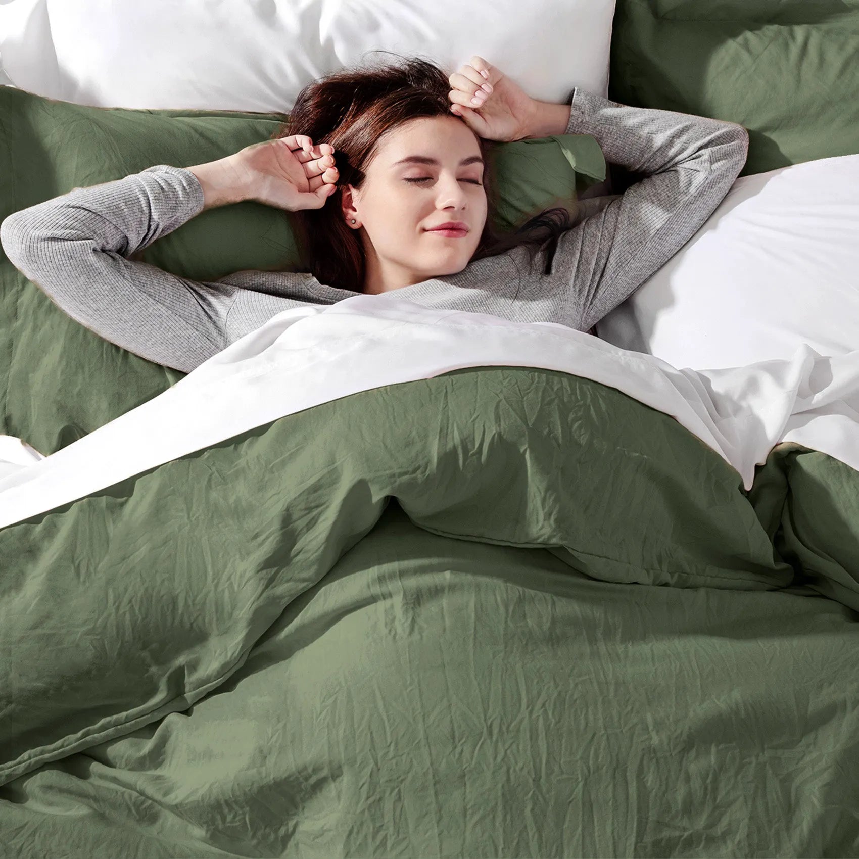 Ultra-Soft Hypoallergenic Microfiber Duvet Cover Set