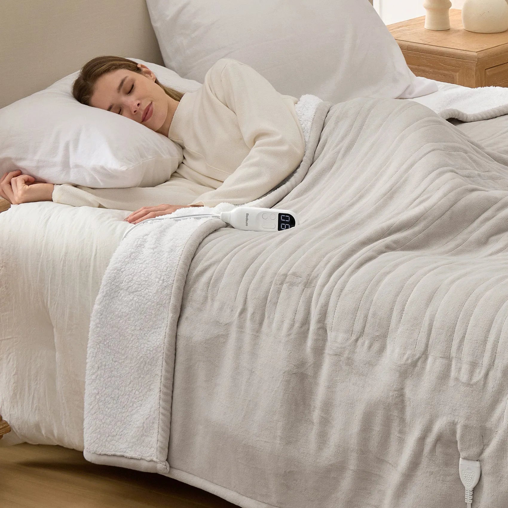 Heated Flannel Blanket