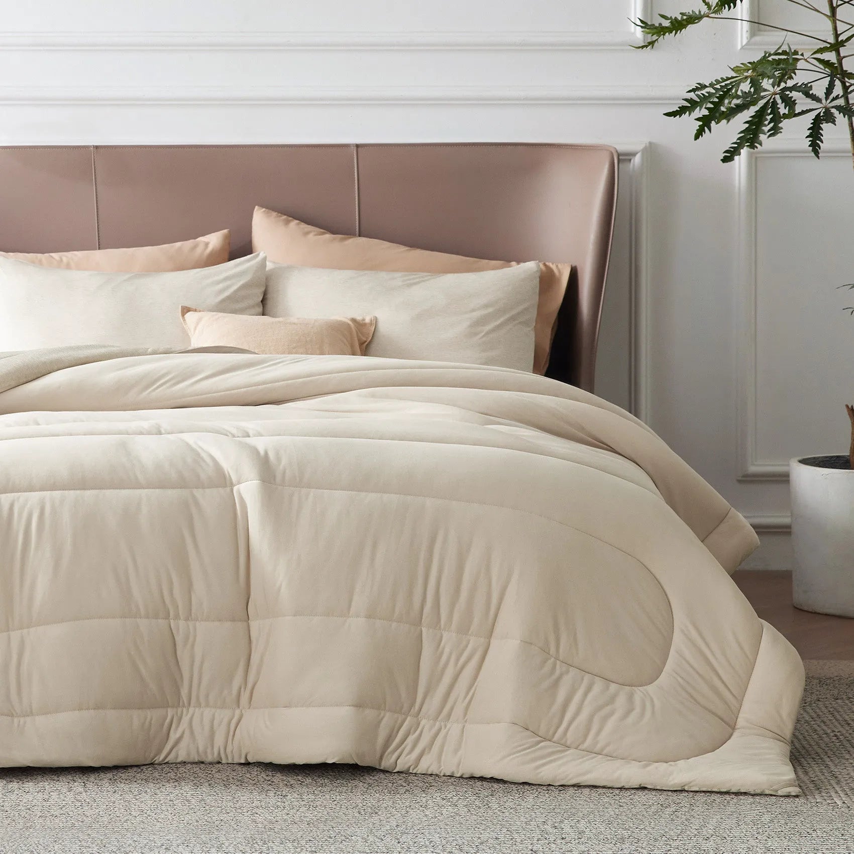 Reversible Warm & Cooling Comforter Set