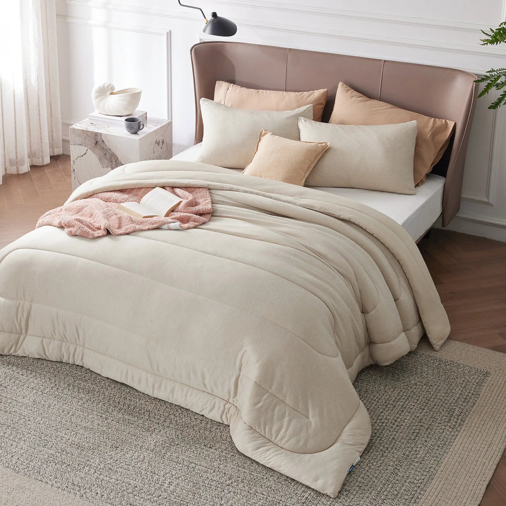 Reversible Warm & Cooling Comforter Set