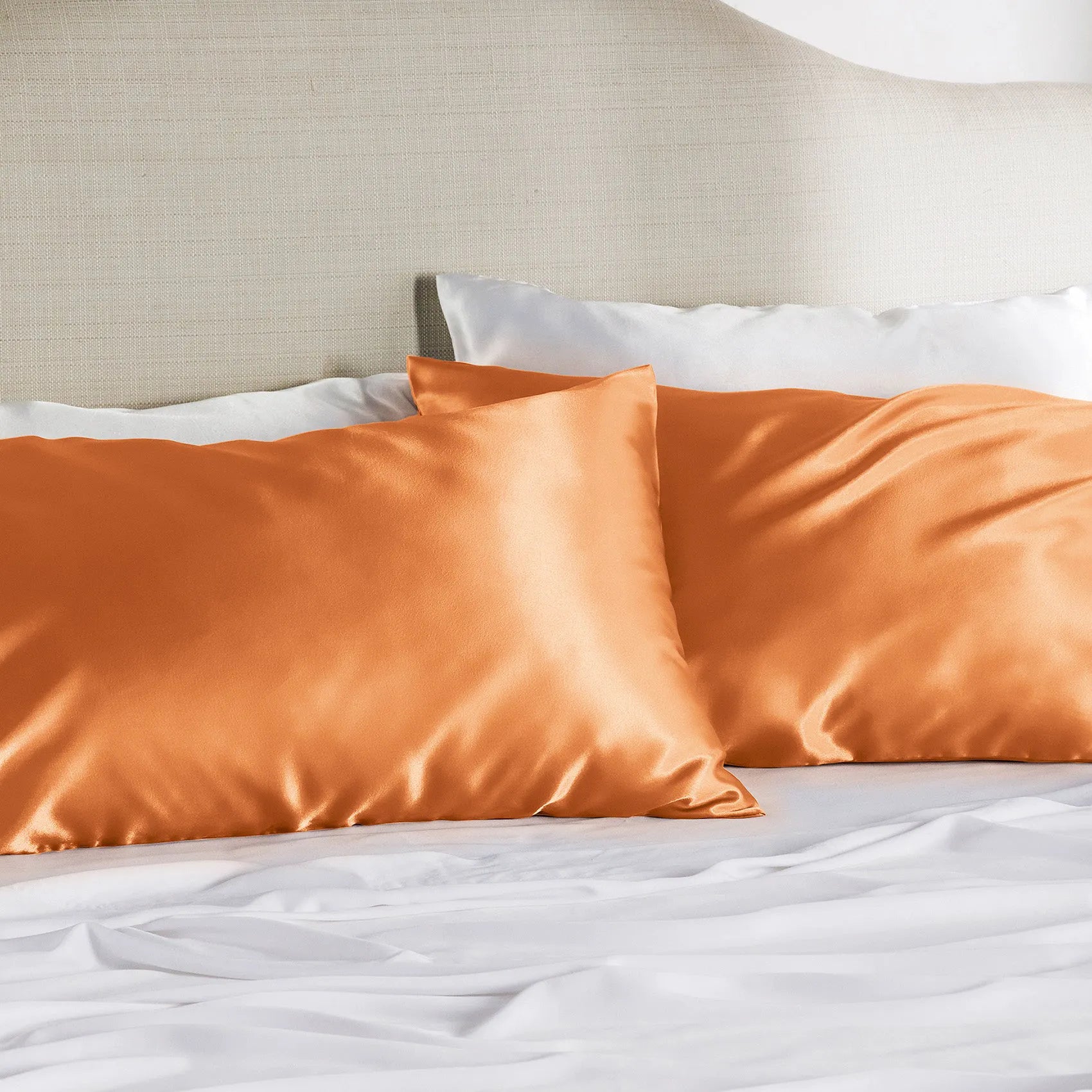 Luxurious Solid Satin Pillowcase