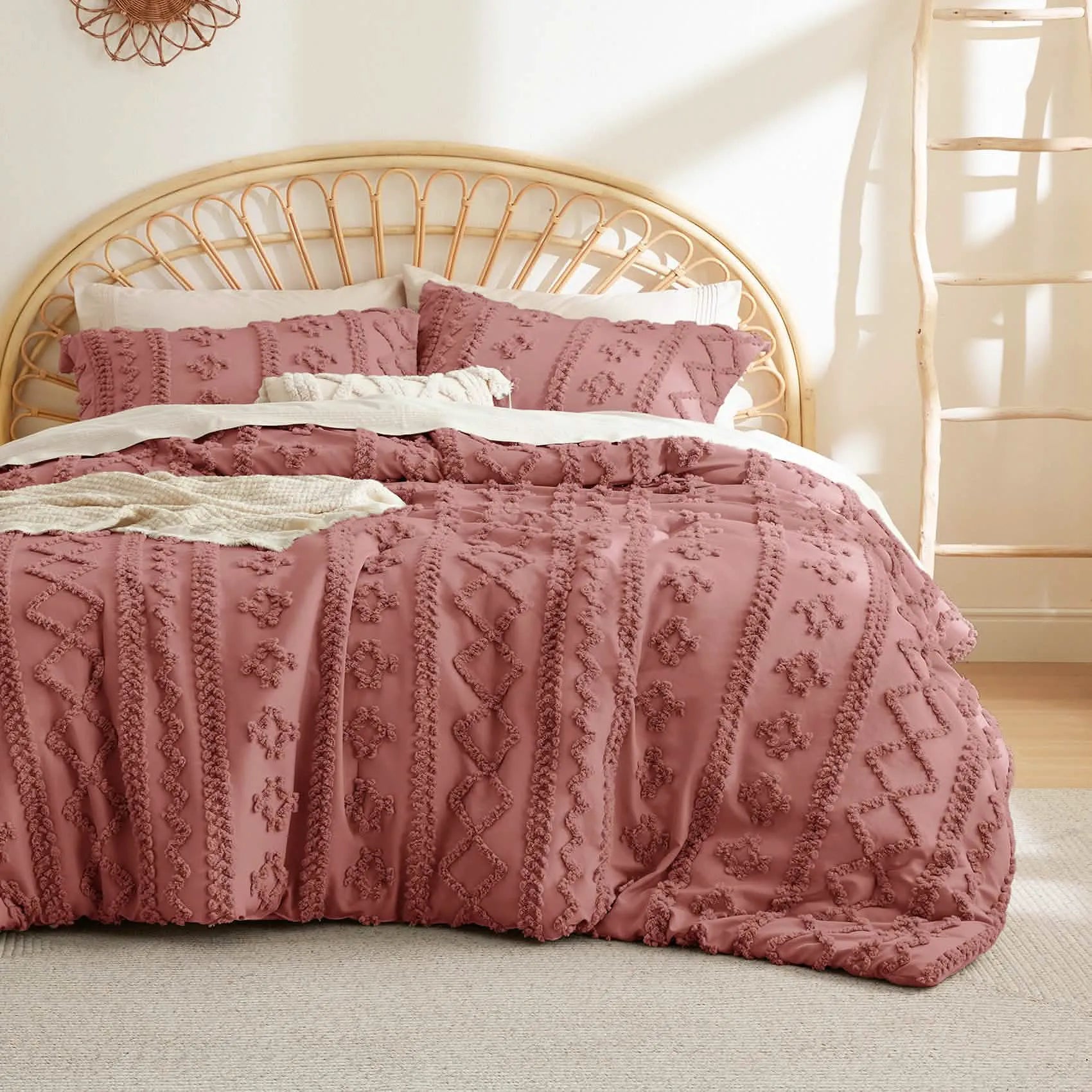 Boho Deluxe Embroidered Comforter Set