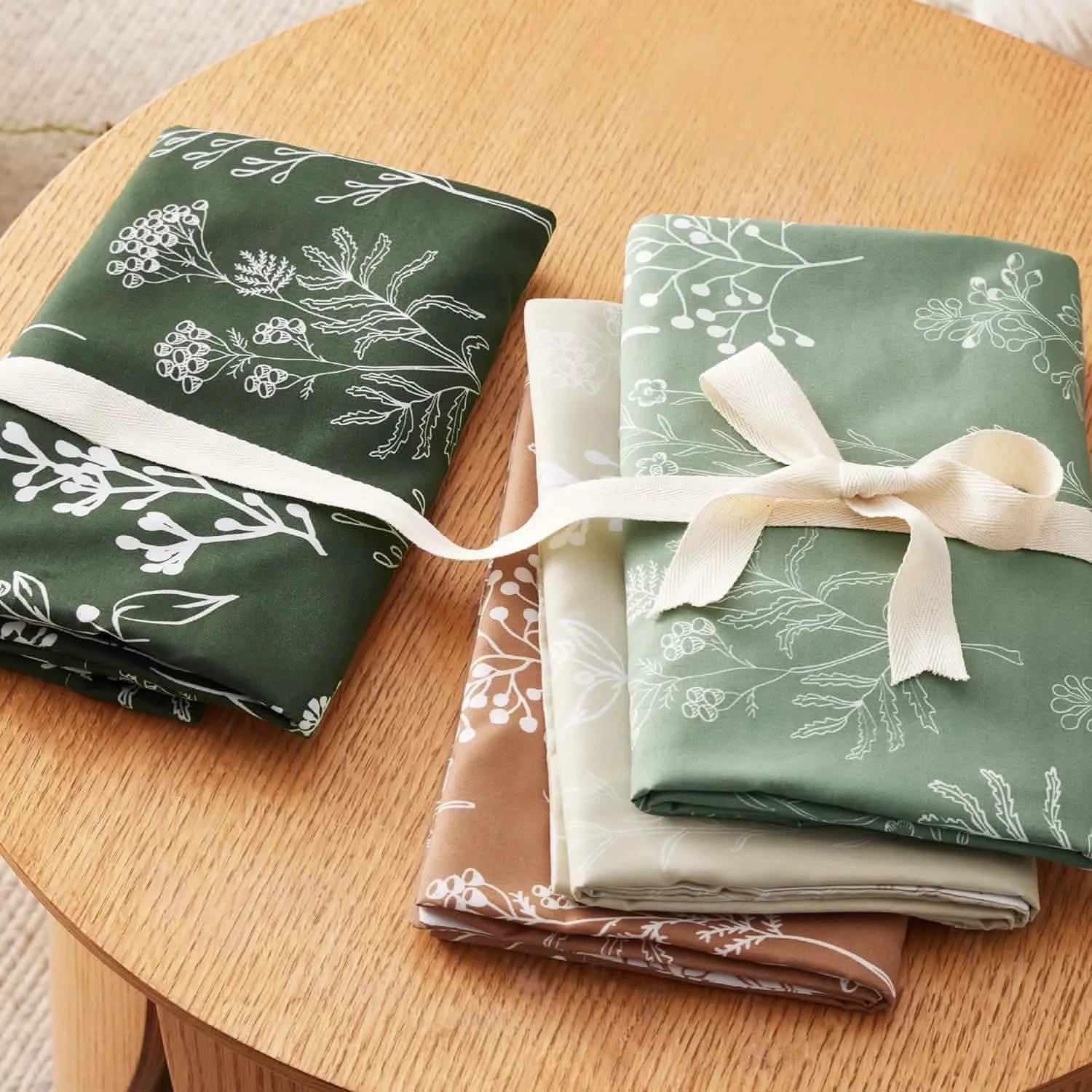 Reversible Floral Comforter Set