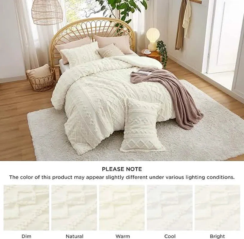 Boho Deluxe Embroidered Comforter Set